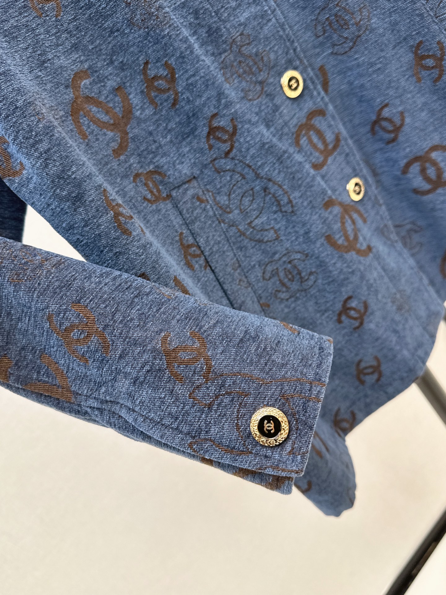 Chan 26fw print jacket