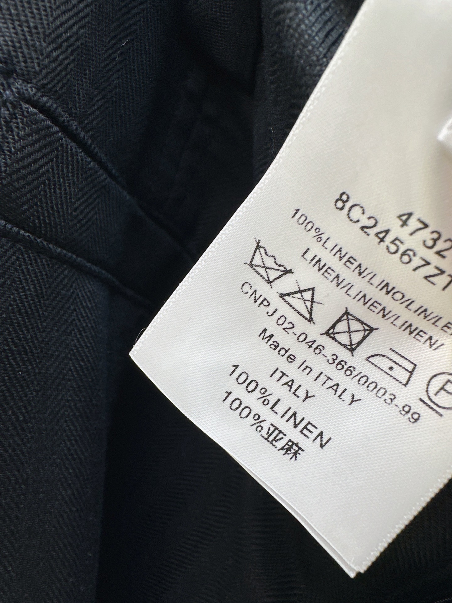 Chan 26fw wide-leg pants