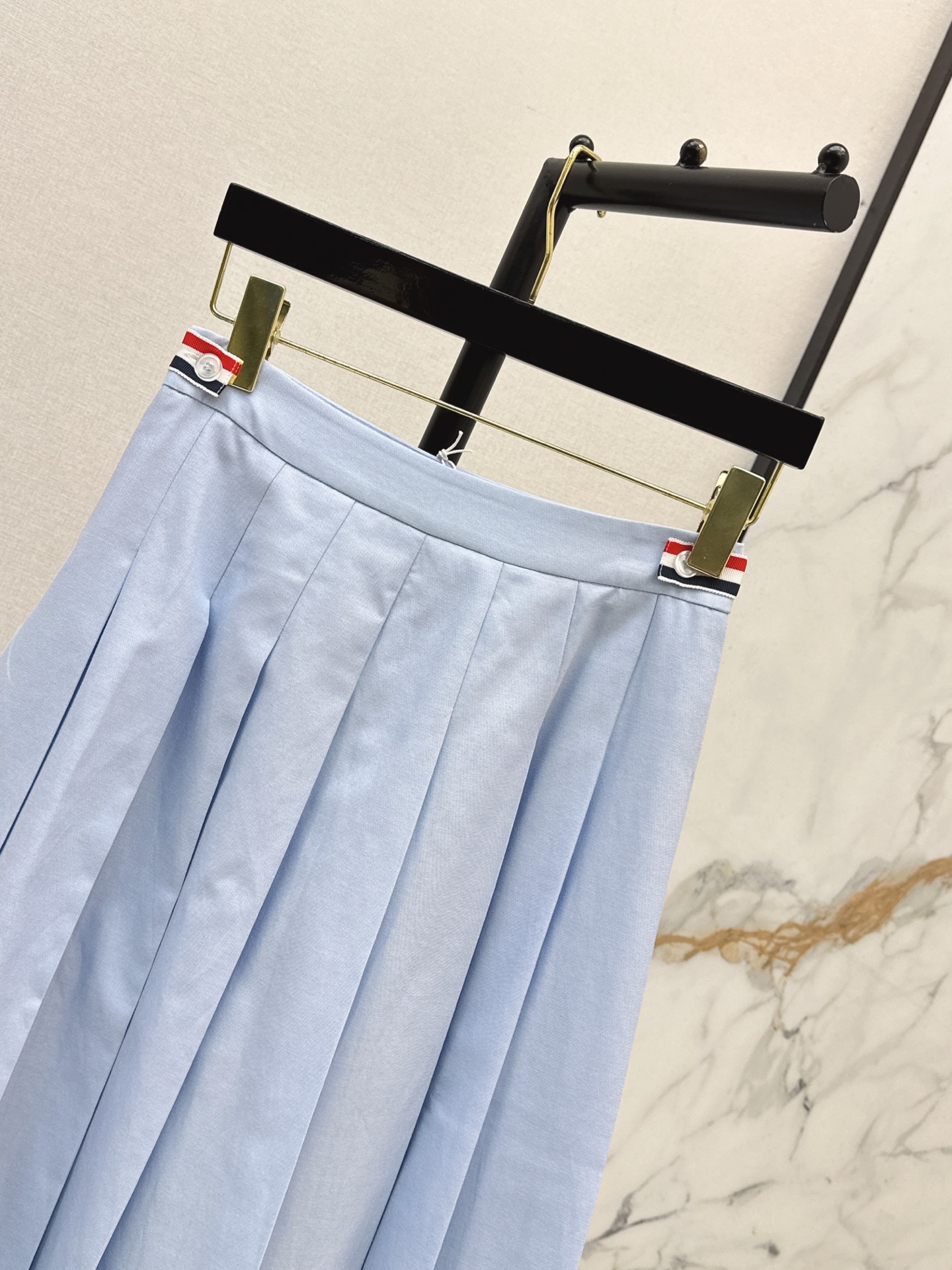 Thom 26fw pleated skirt