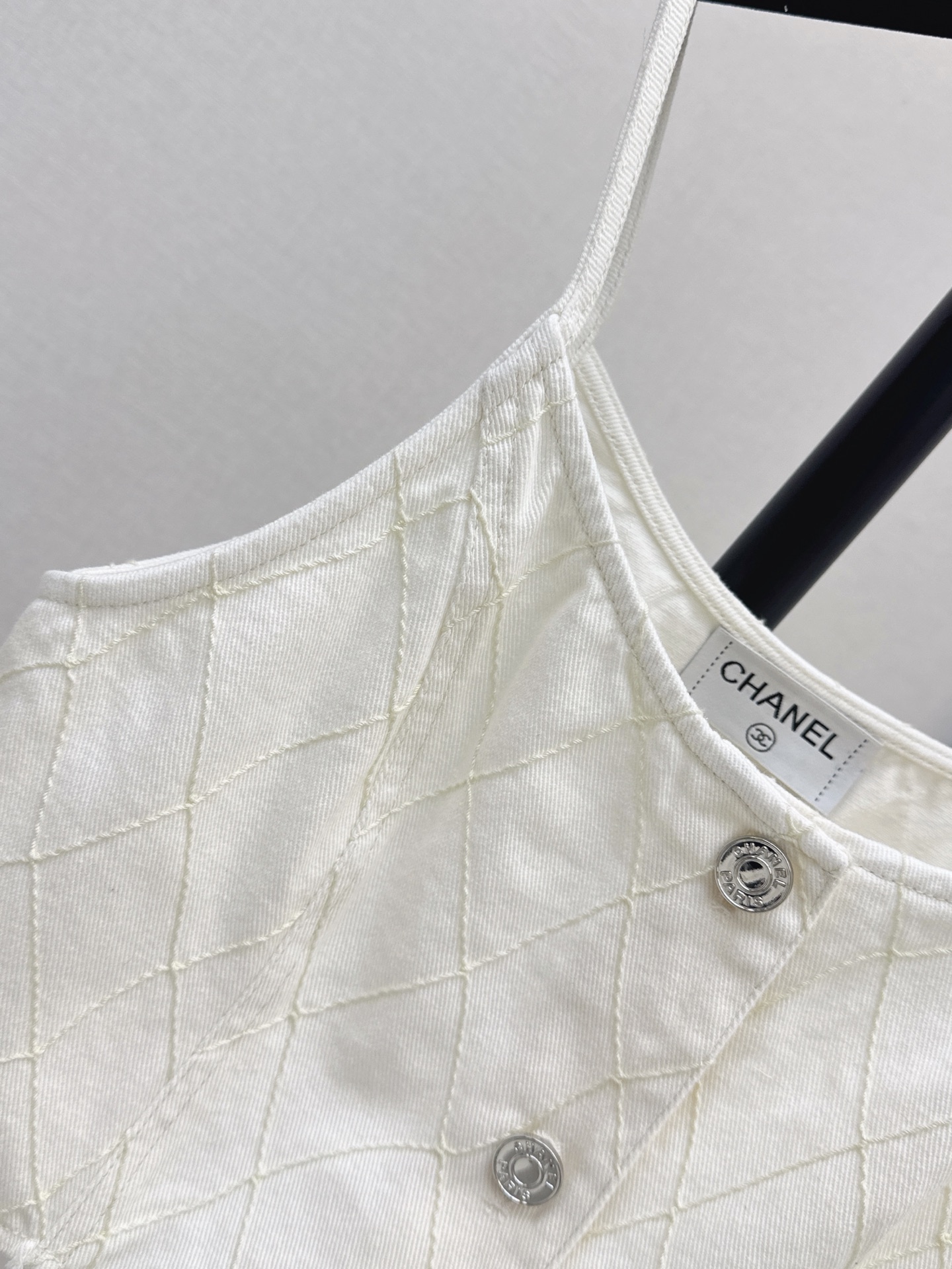 Chan 26fw denim camisole