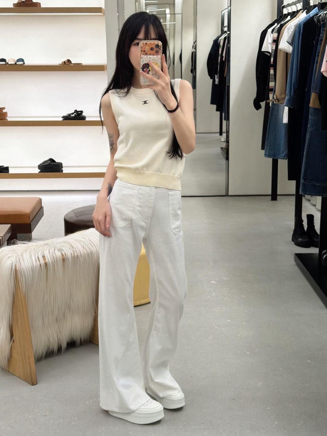 Celi 26fw flared jeans