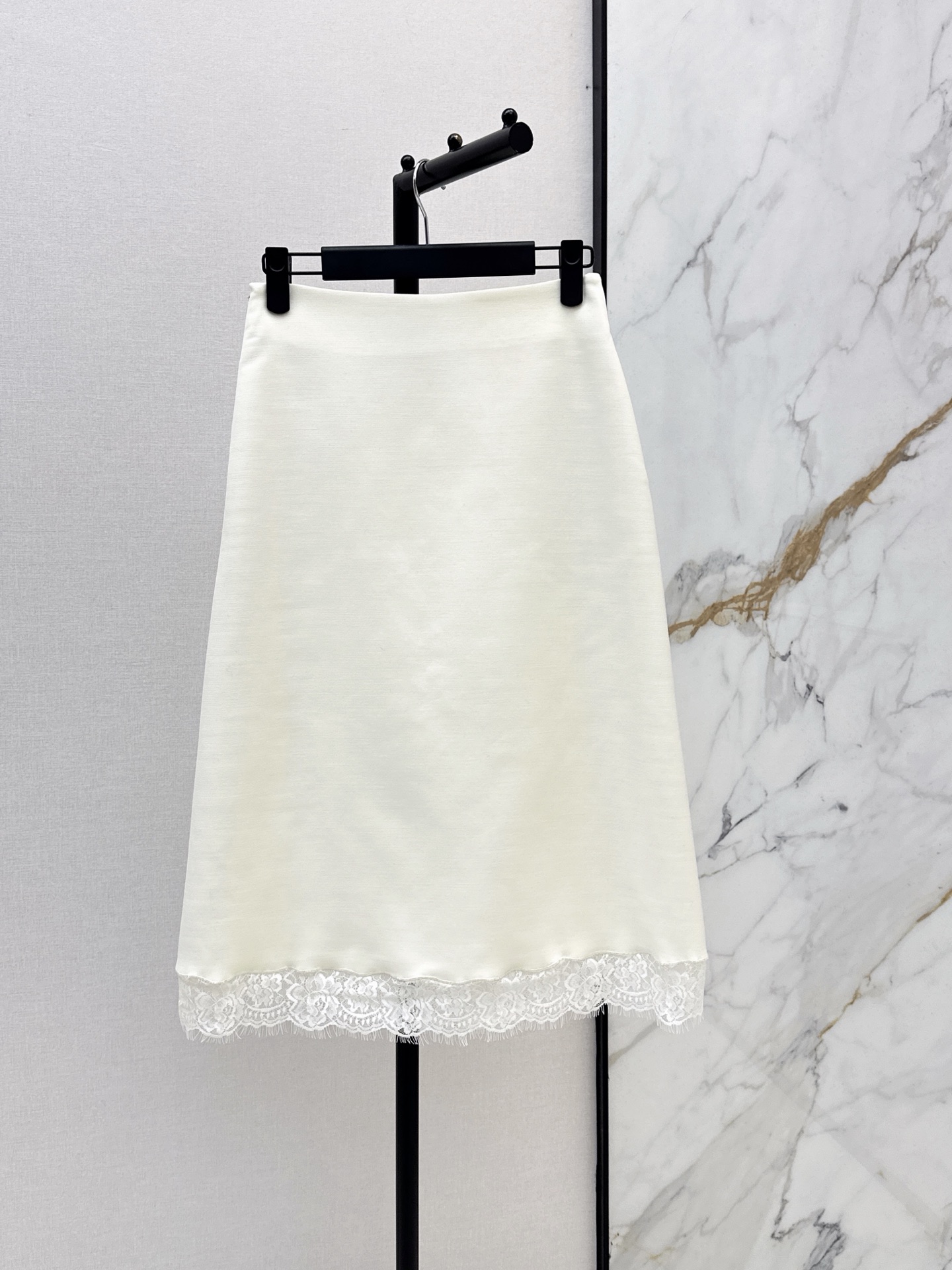 CD 26fw contract lace skirt