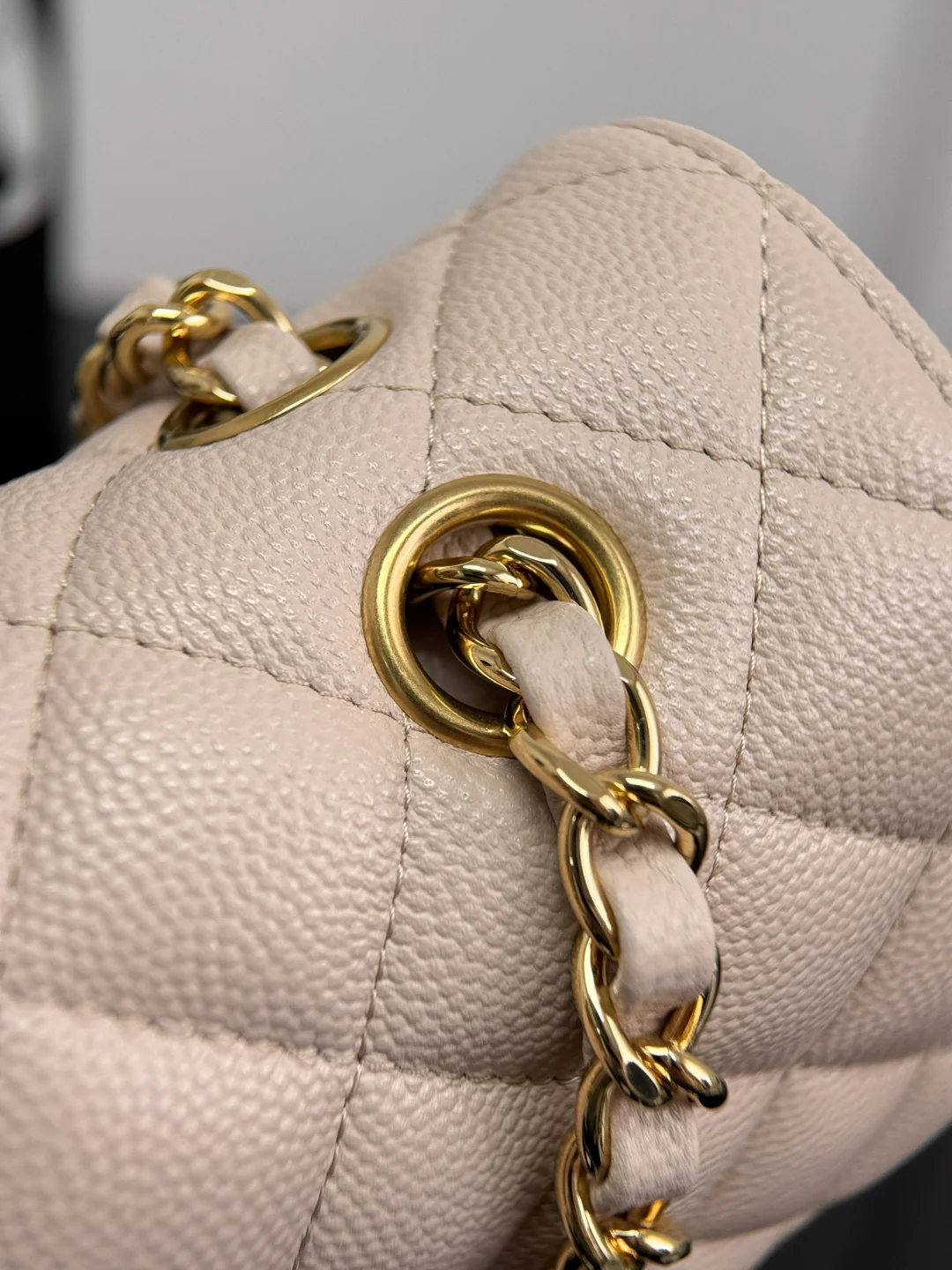 Chan cf25 chain shoulder bag