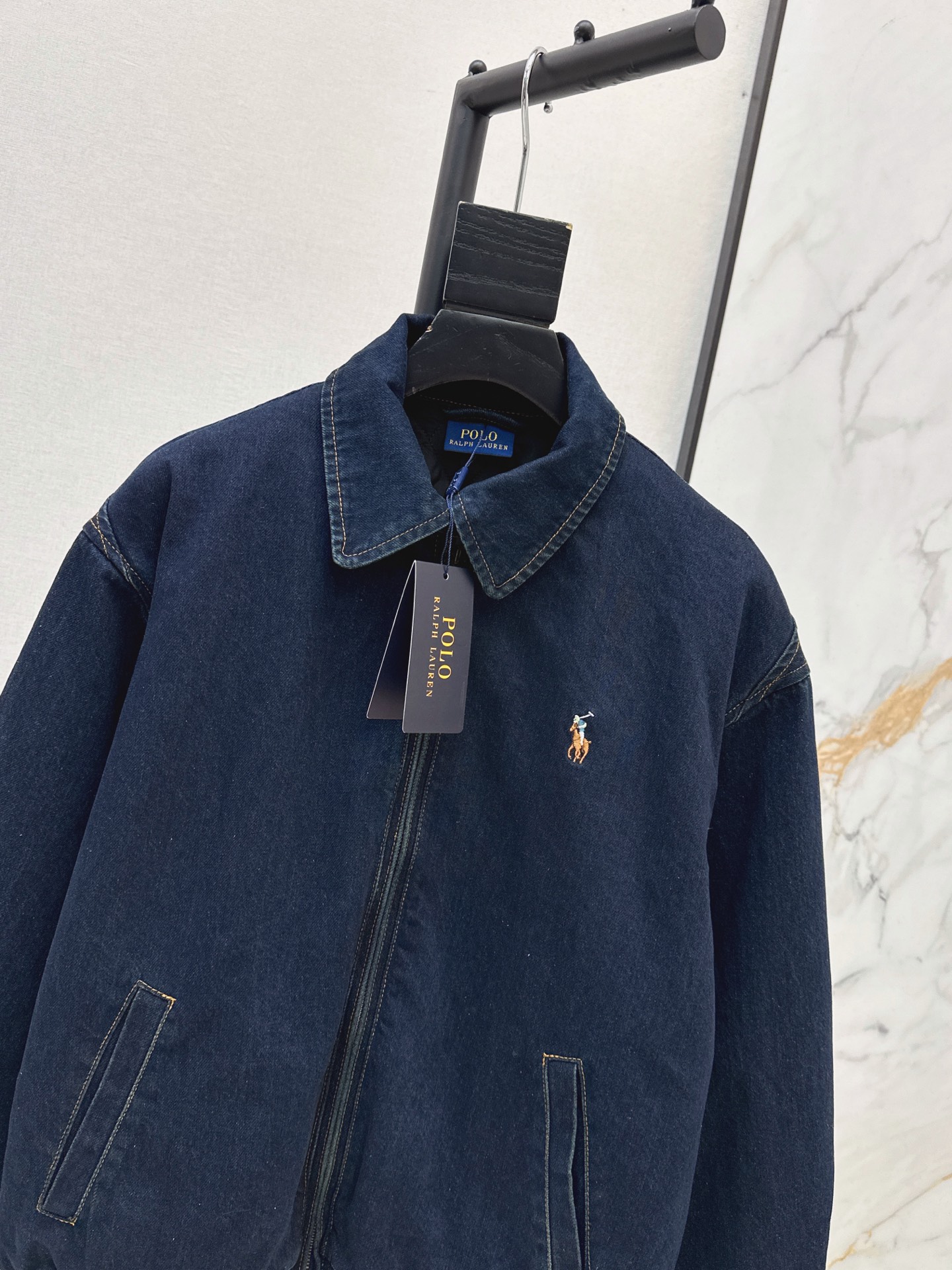Ralp 26f w denim padded jacket