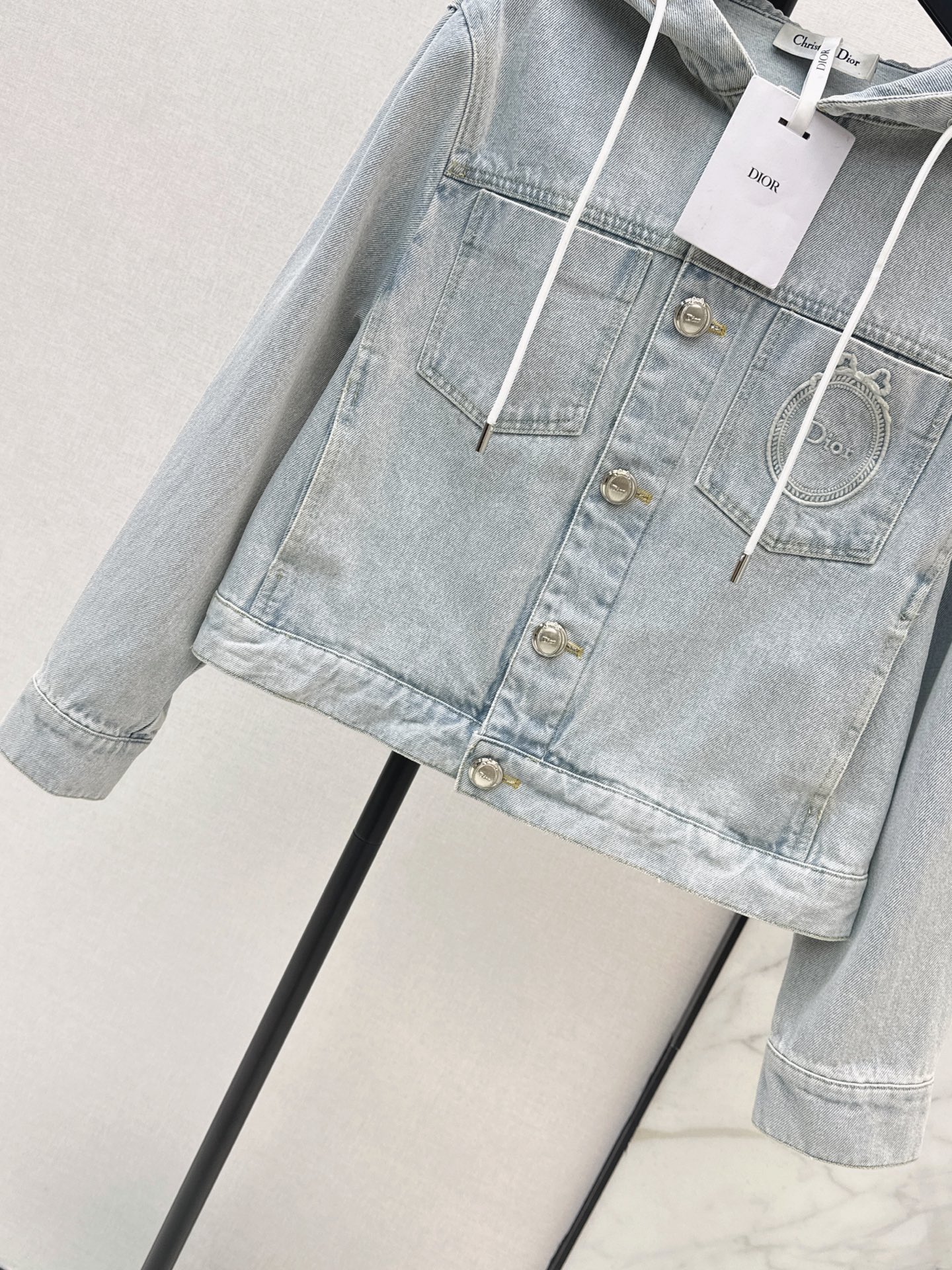 CD 26fw hooded denim jacket