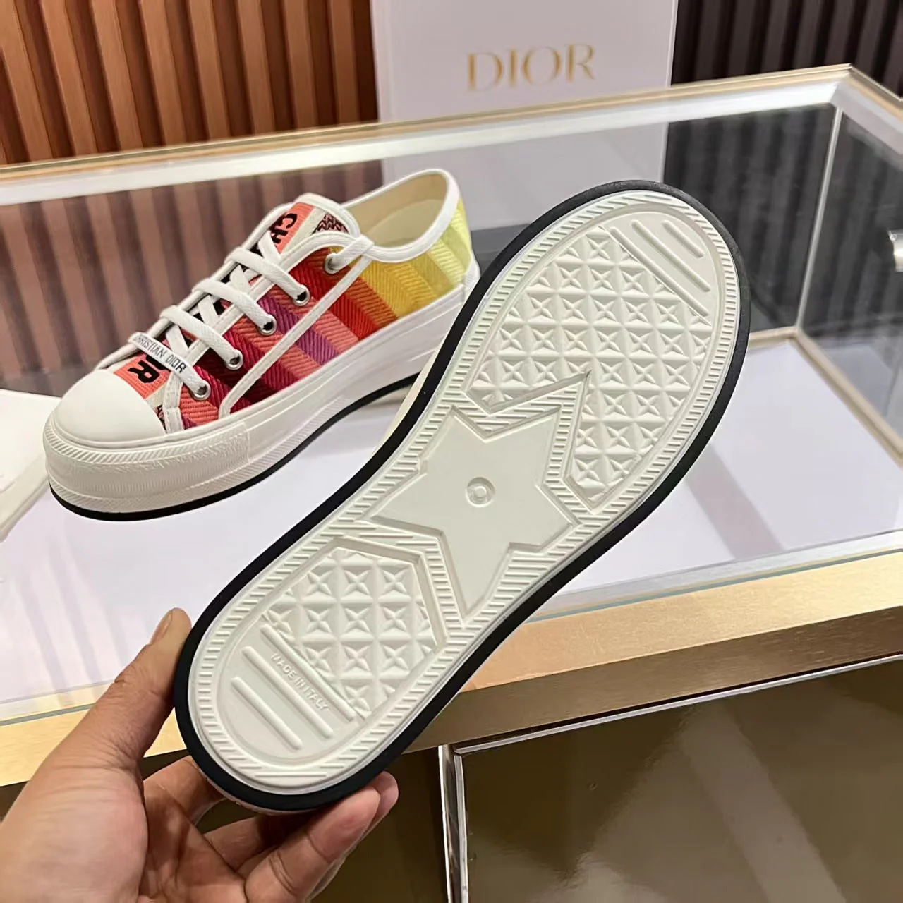 D sneakers