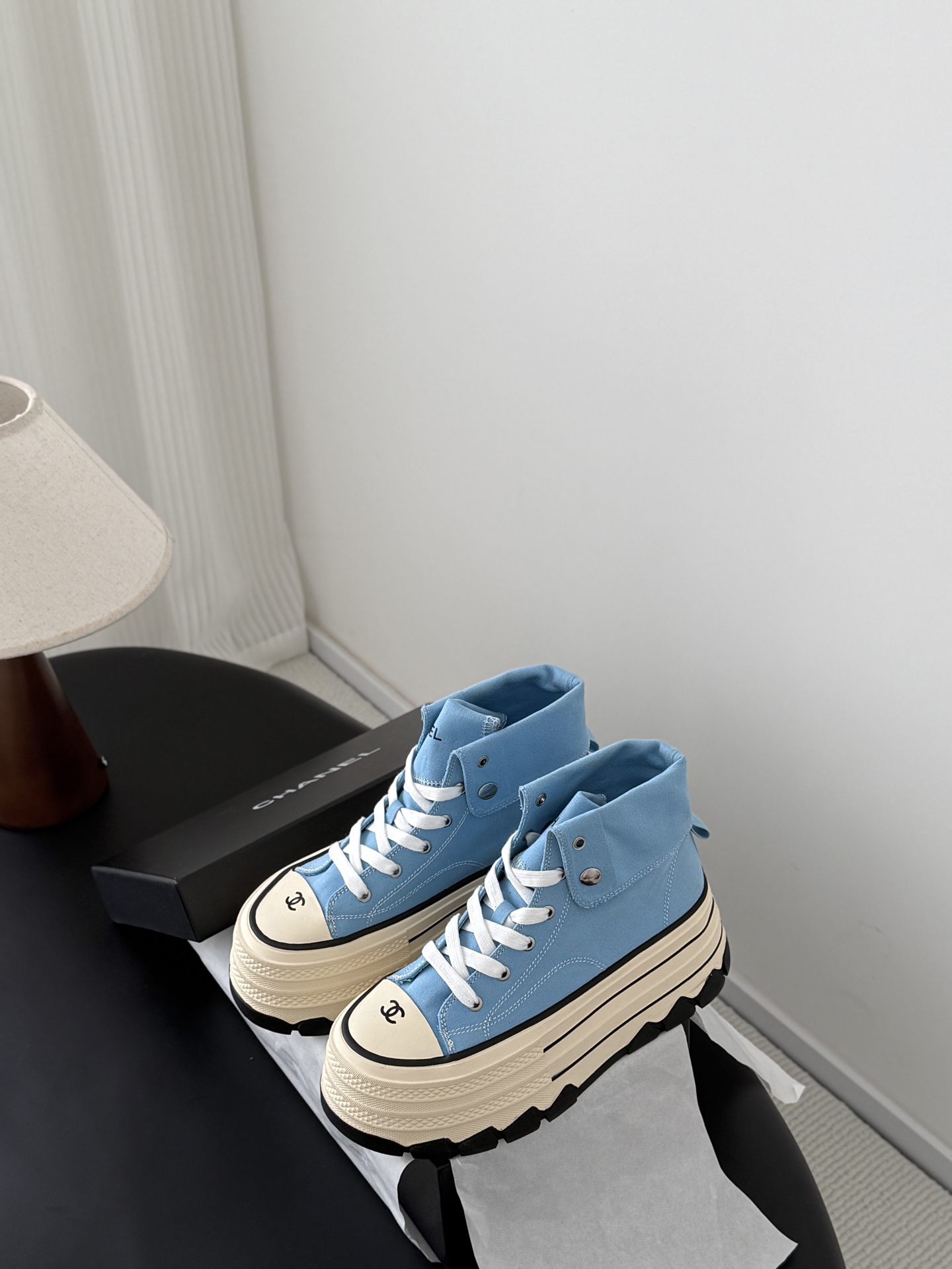 Chan 26ss thick canvas shoes