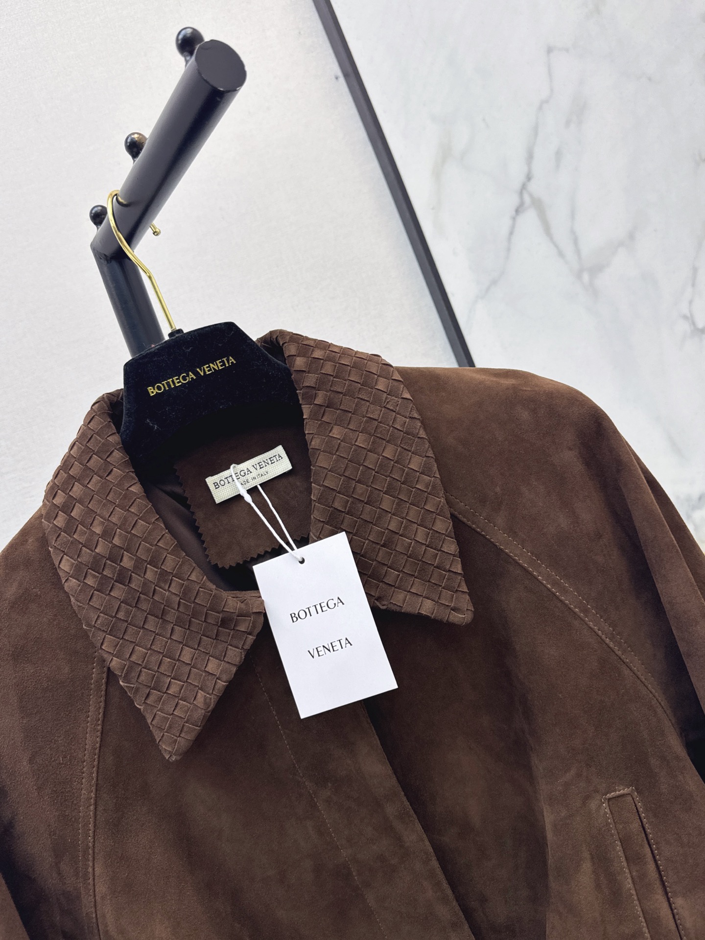 Bott 26fw suede leather jacket