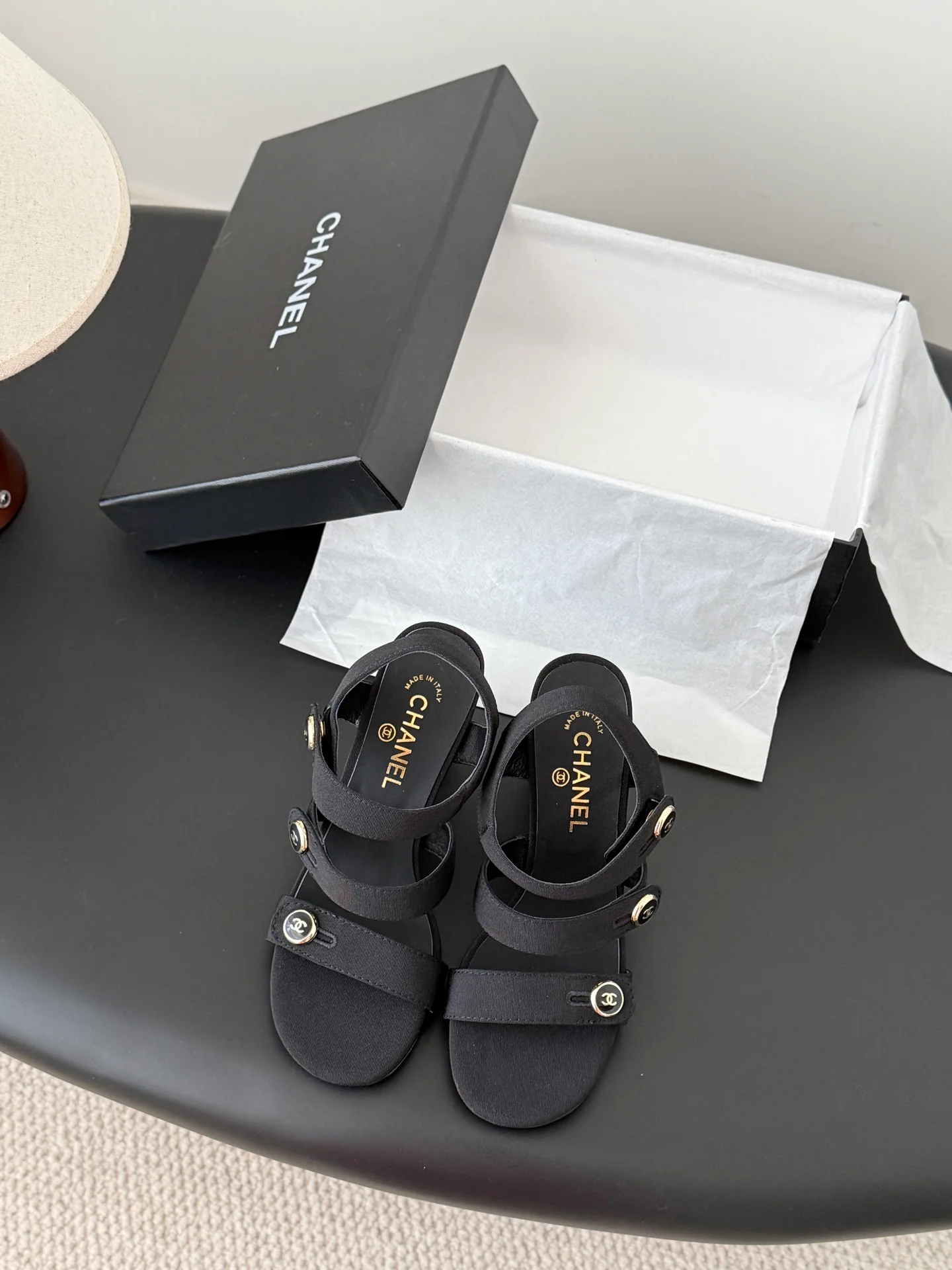 Chan high*heeled sandals
