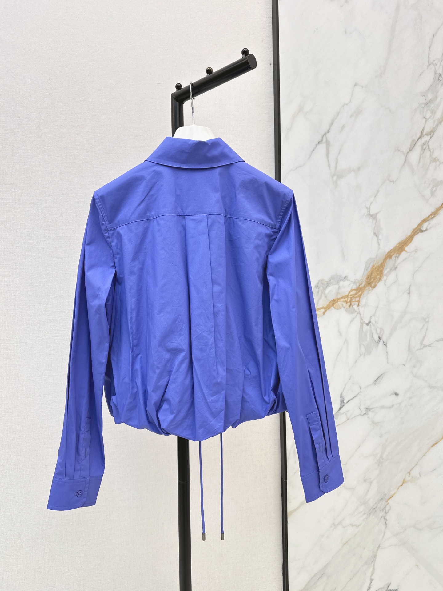 Loe 26fw drawstring shirt