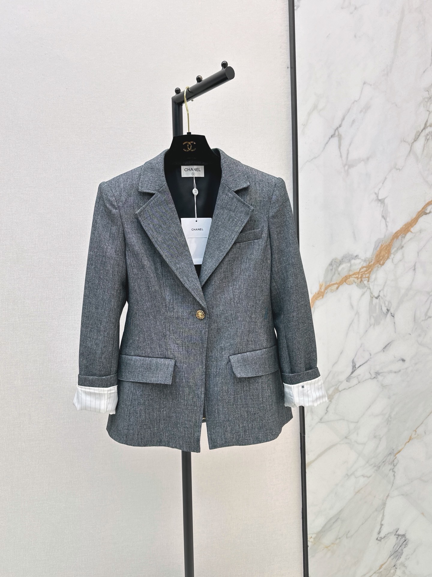 Chan 26fw Single-Breasted Blazer