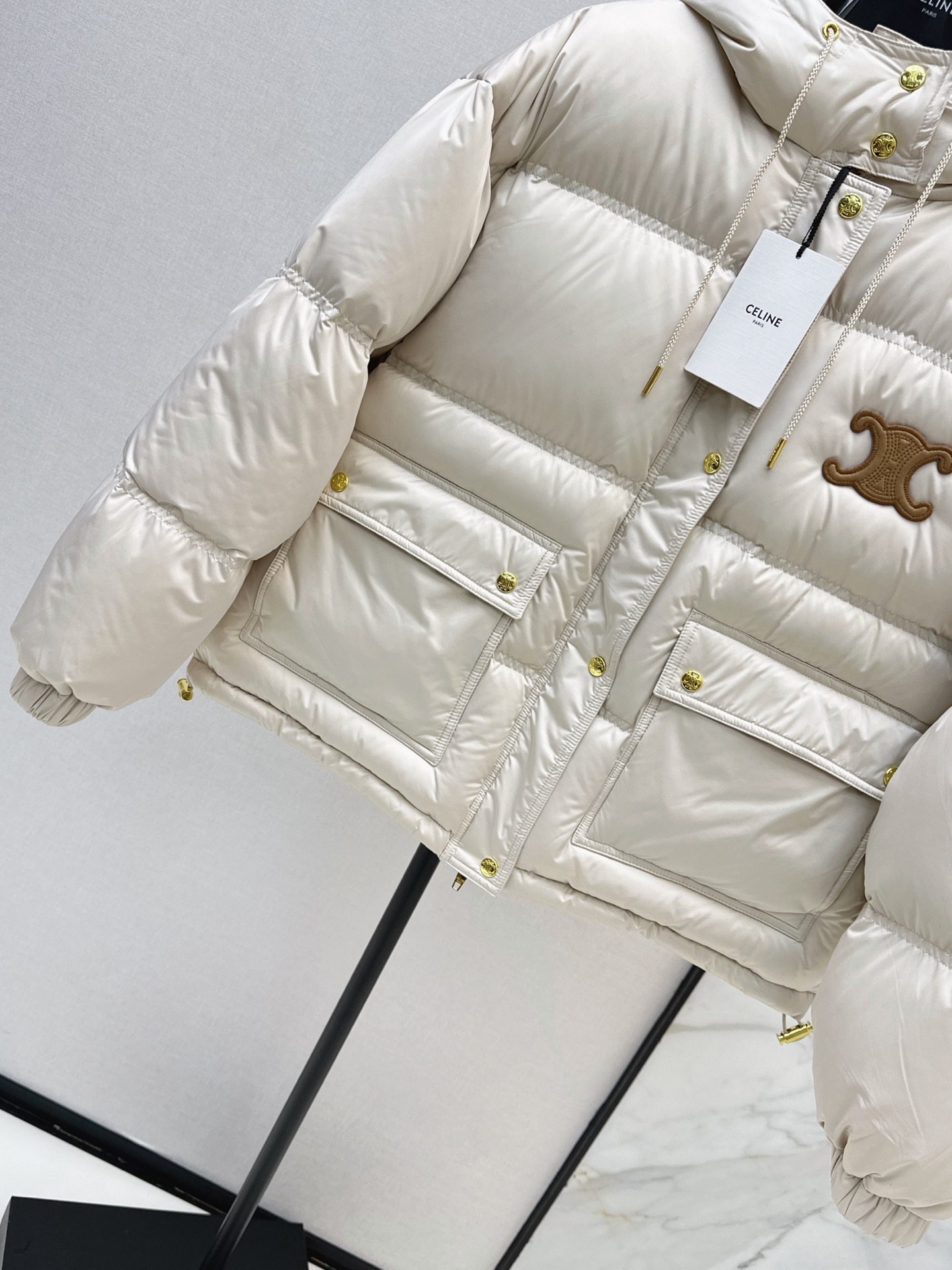 Celi 26fw hooded down jacket