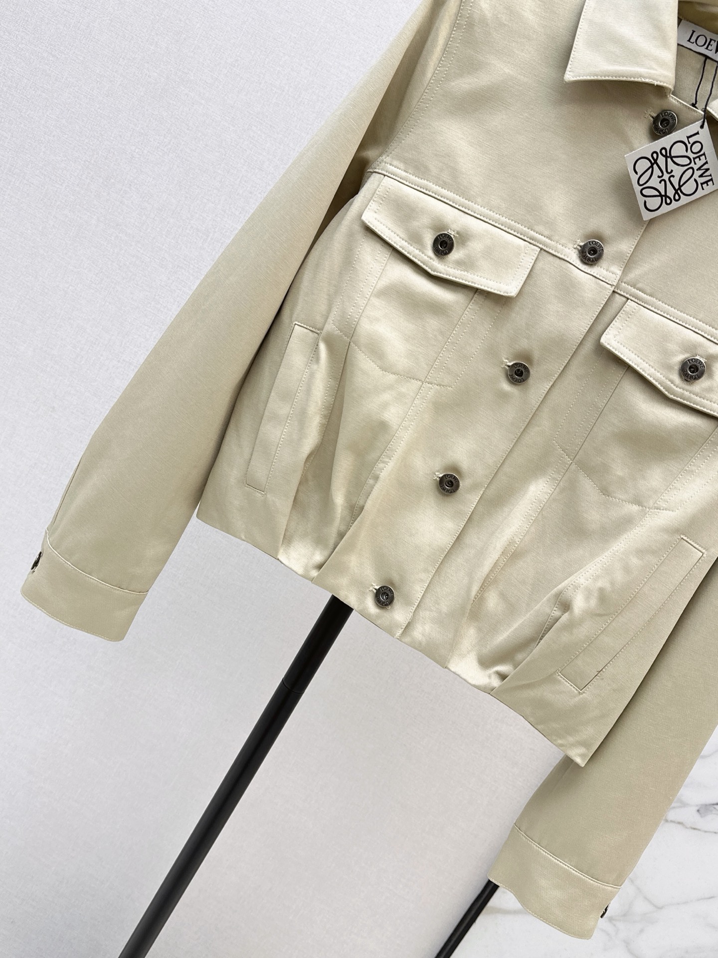Loe 26fw cropped jacket