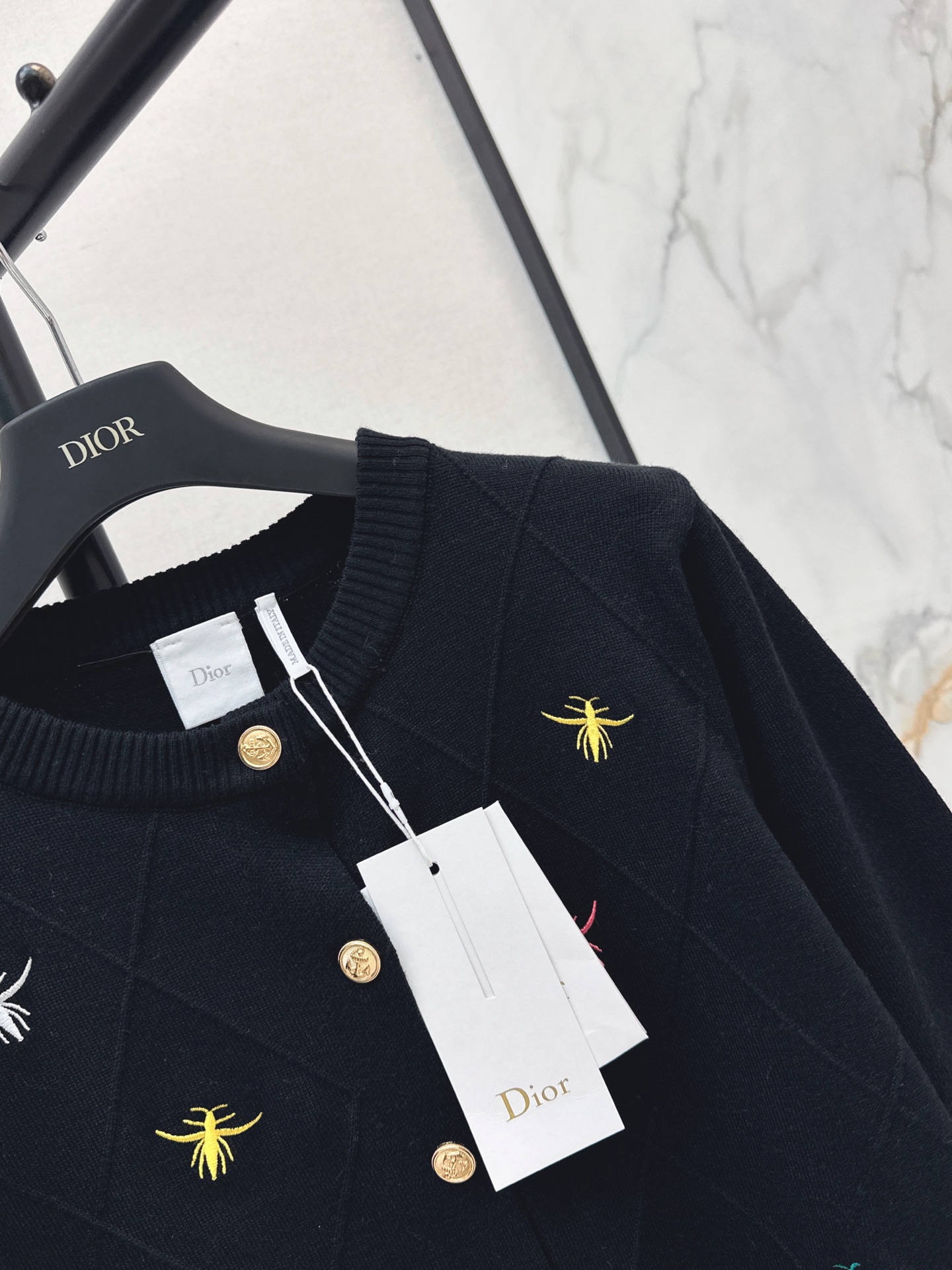 CD 26fw embroidery cardigan