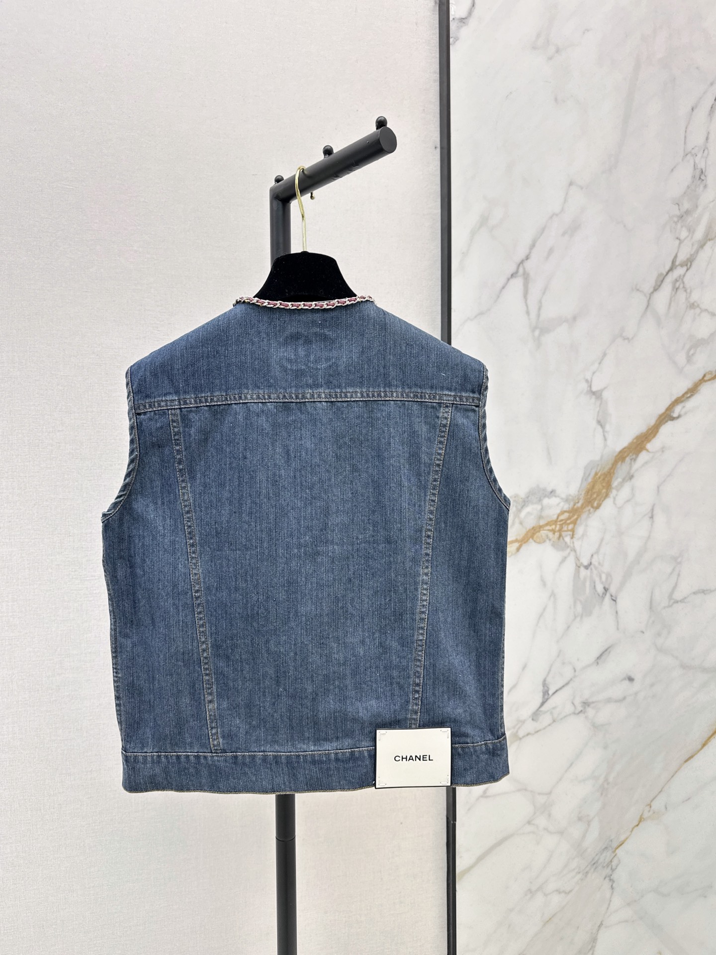 Chan 26fw denim vest
