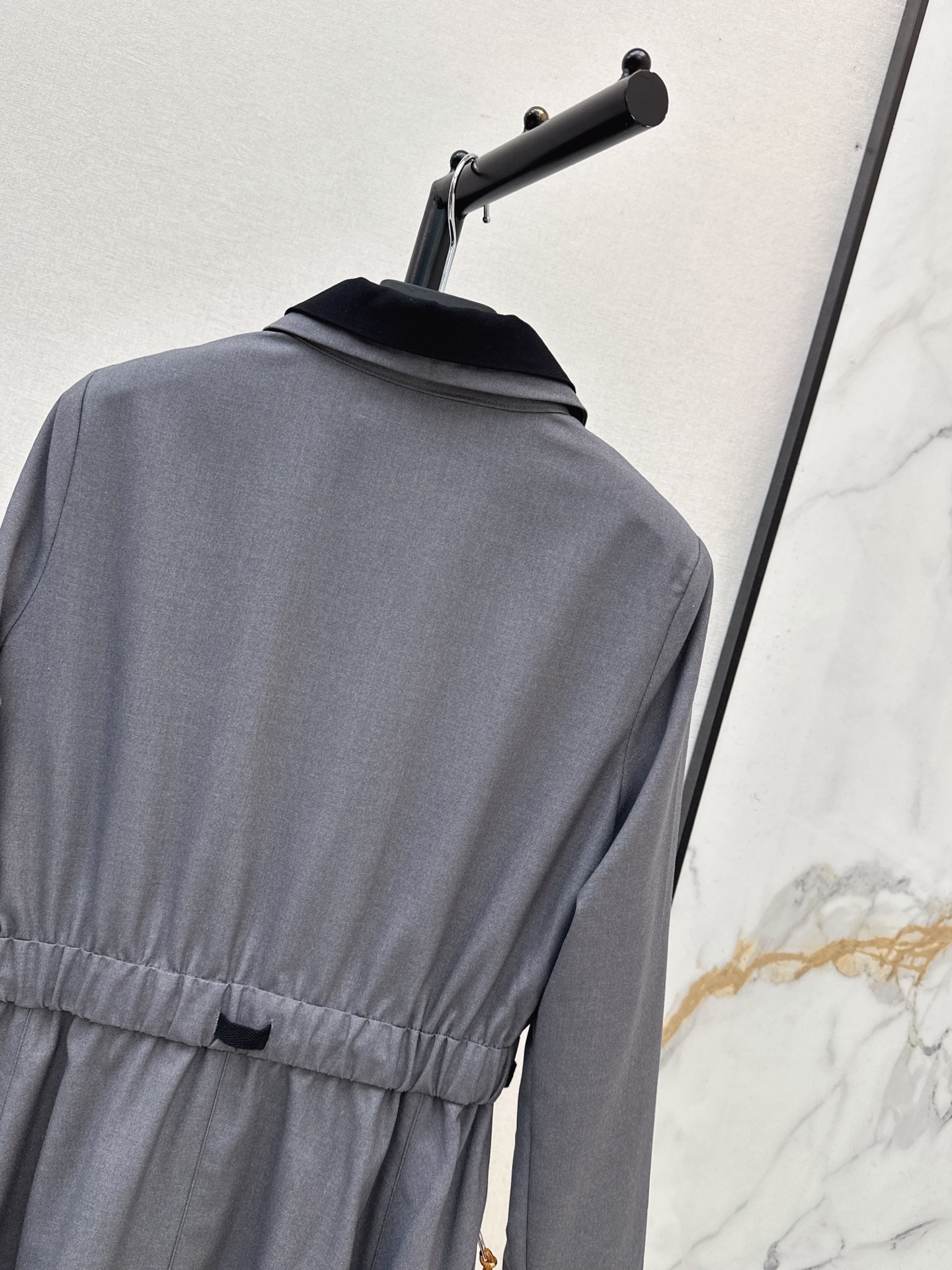 Pra 26fw drawstring dress