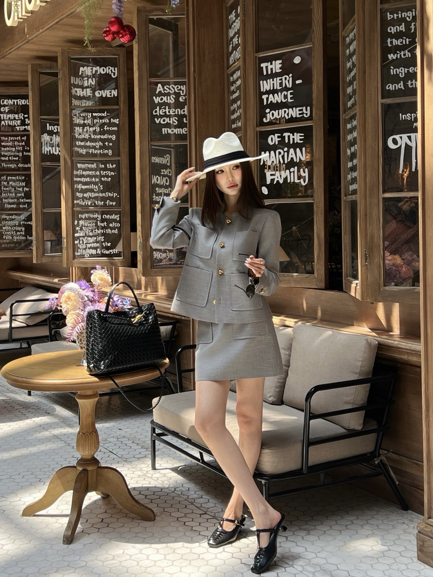 Bott 26fw A-line skirt