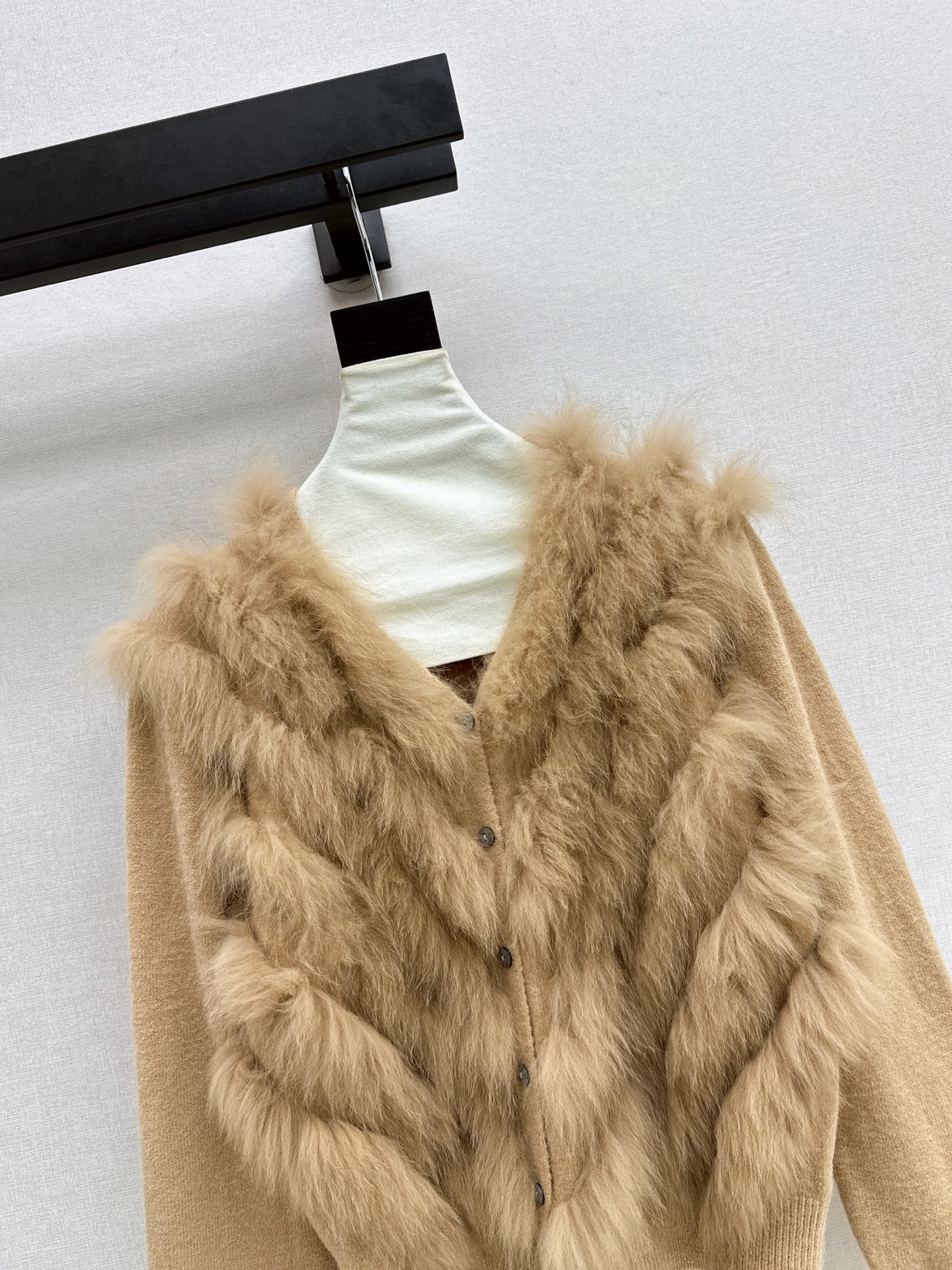 Fen 26fw wool knit jacket