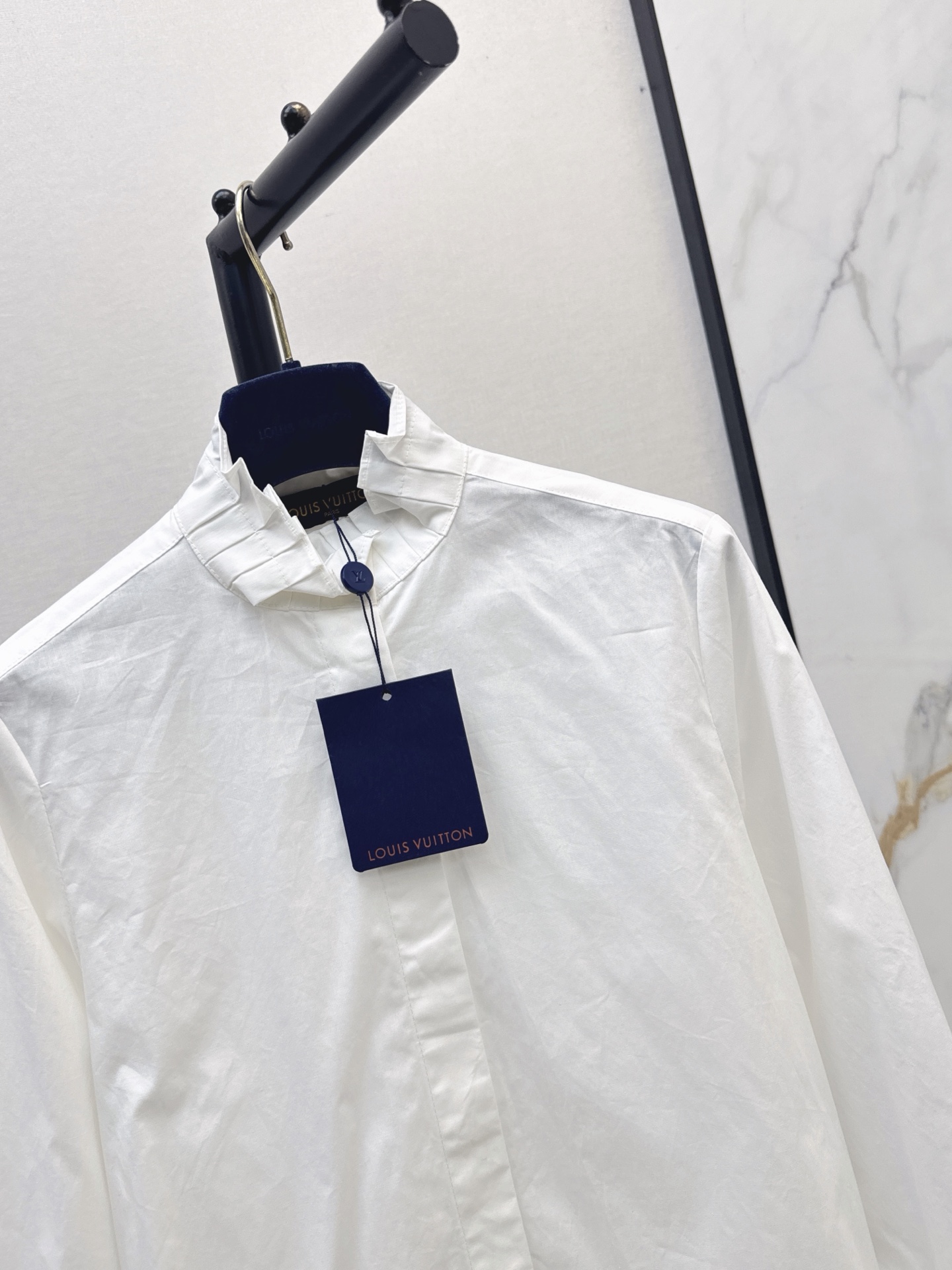 Loui 26fw stand collar shirt