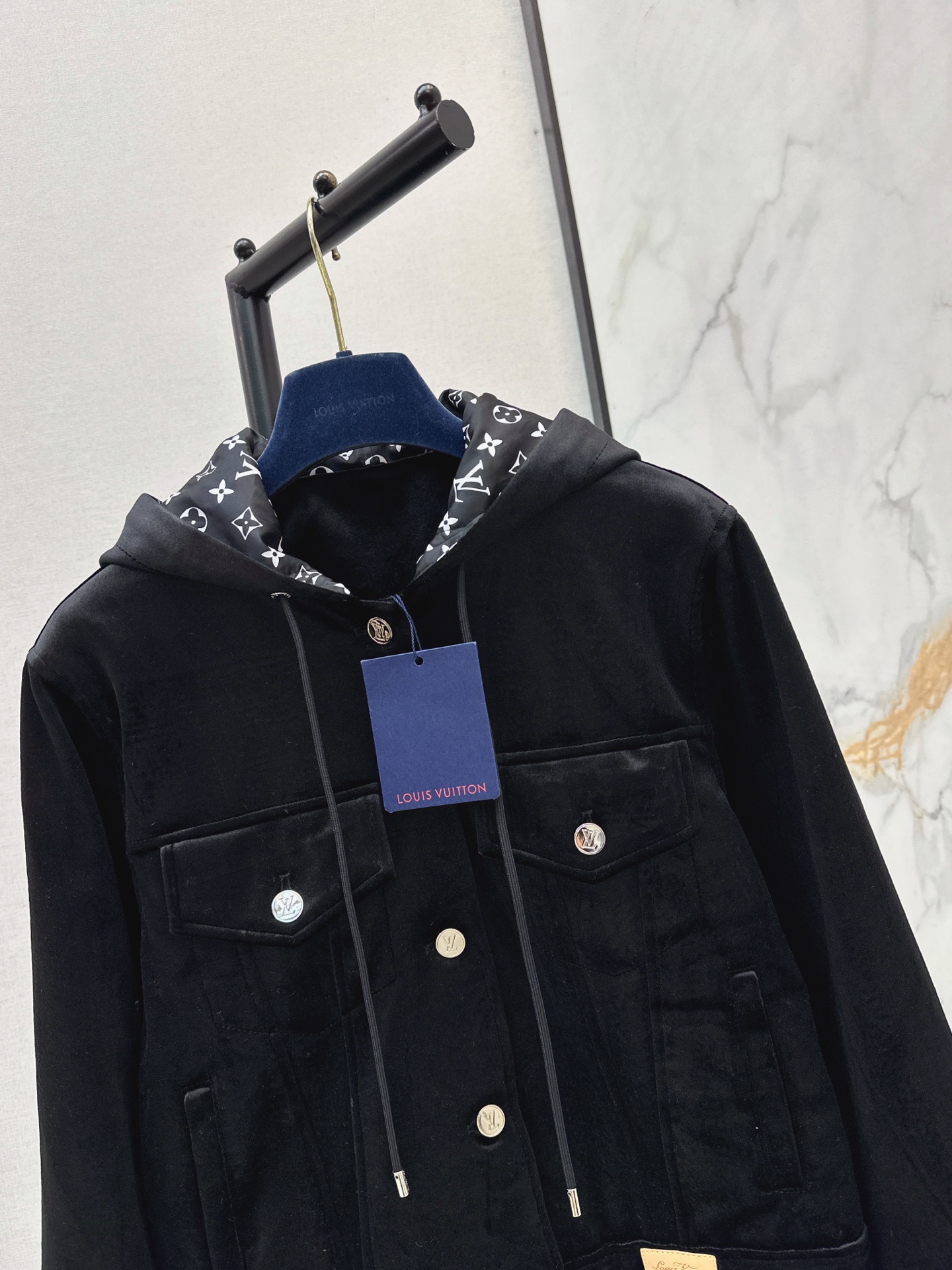 Loui 26fw hooded casual jacket