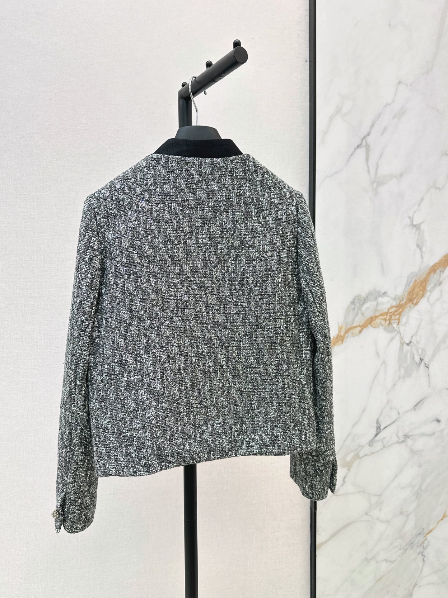 CD 26fw jacquard bow jacket