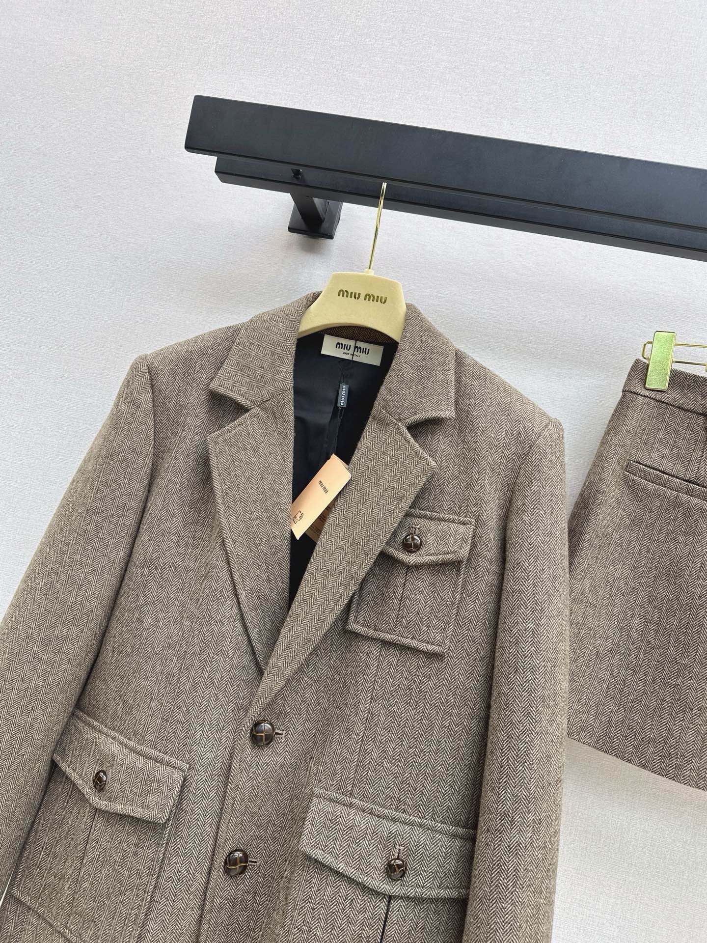 Miu 26fw wool blazer