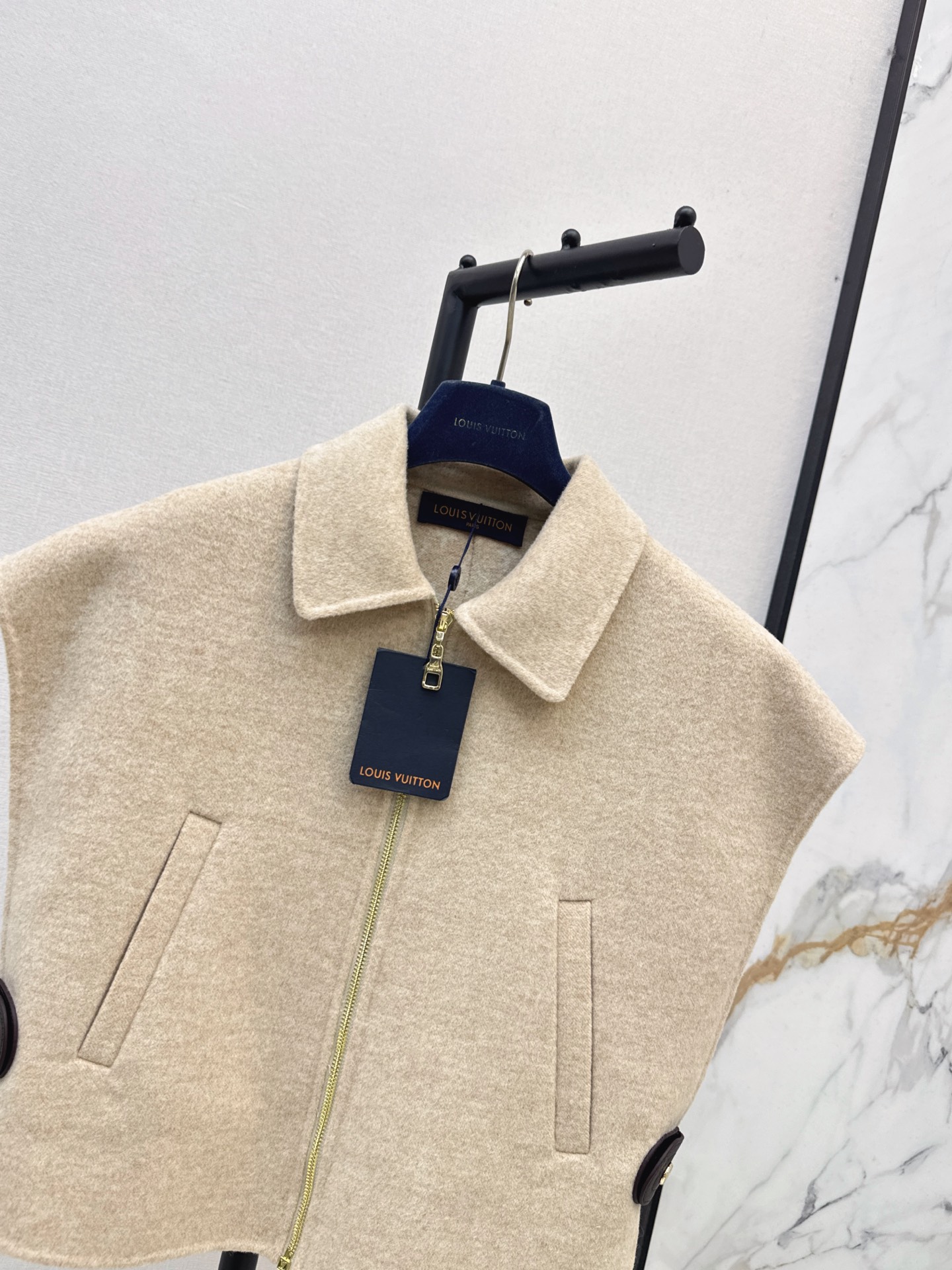 Loui 26fw woolen knit vest