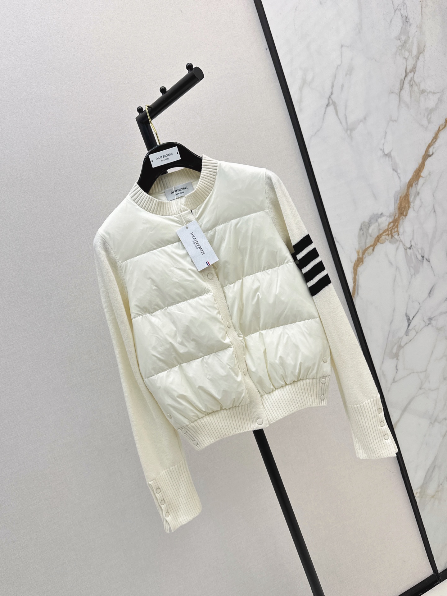 Thom 26fw wool contract down jacket