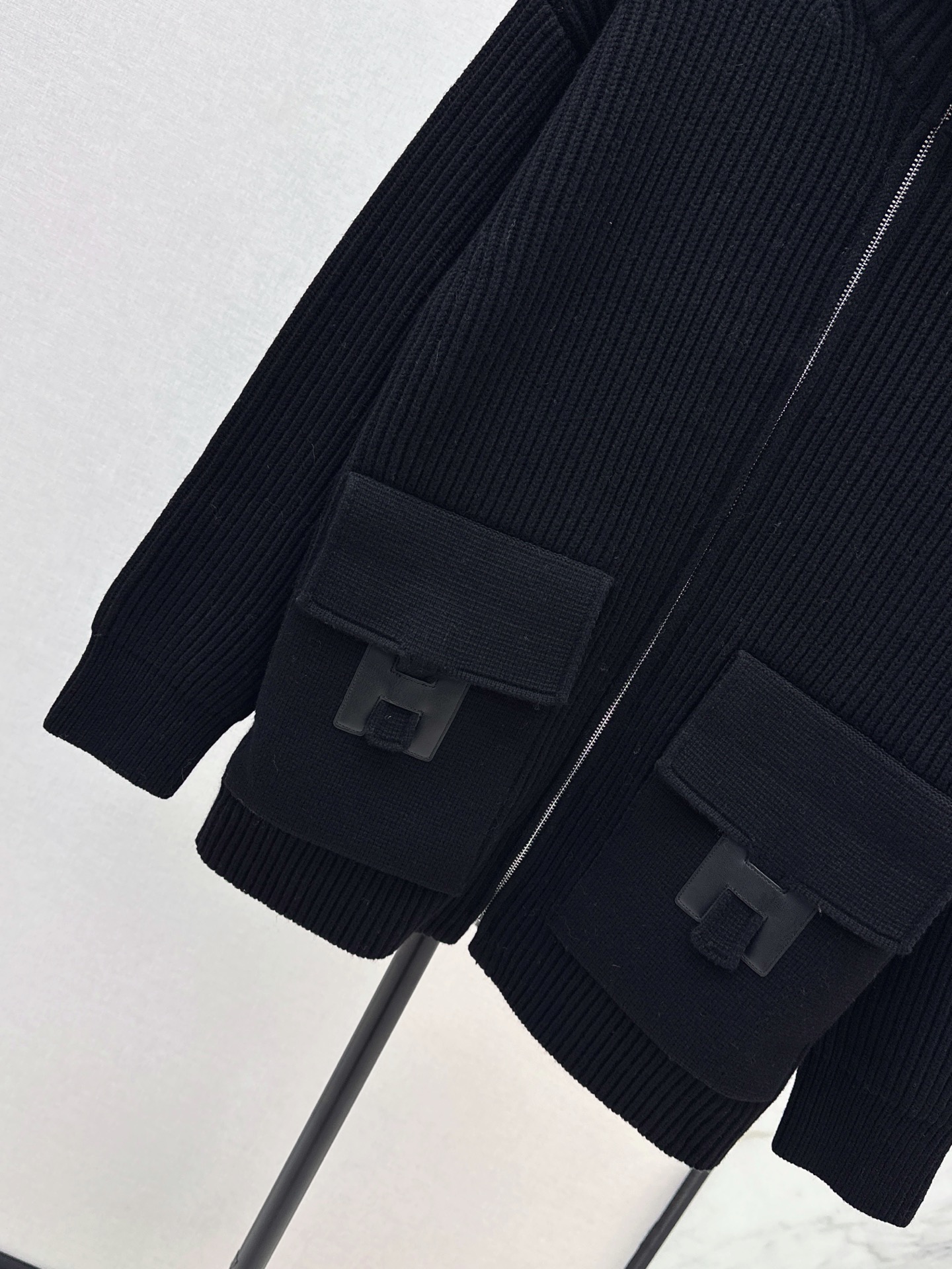 Her 26fw wool knit jacket