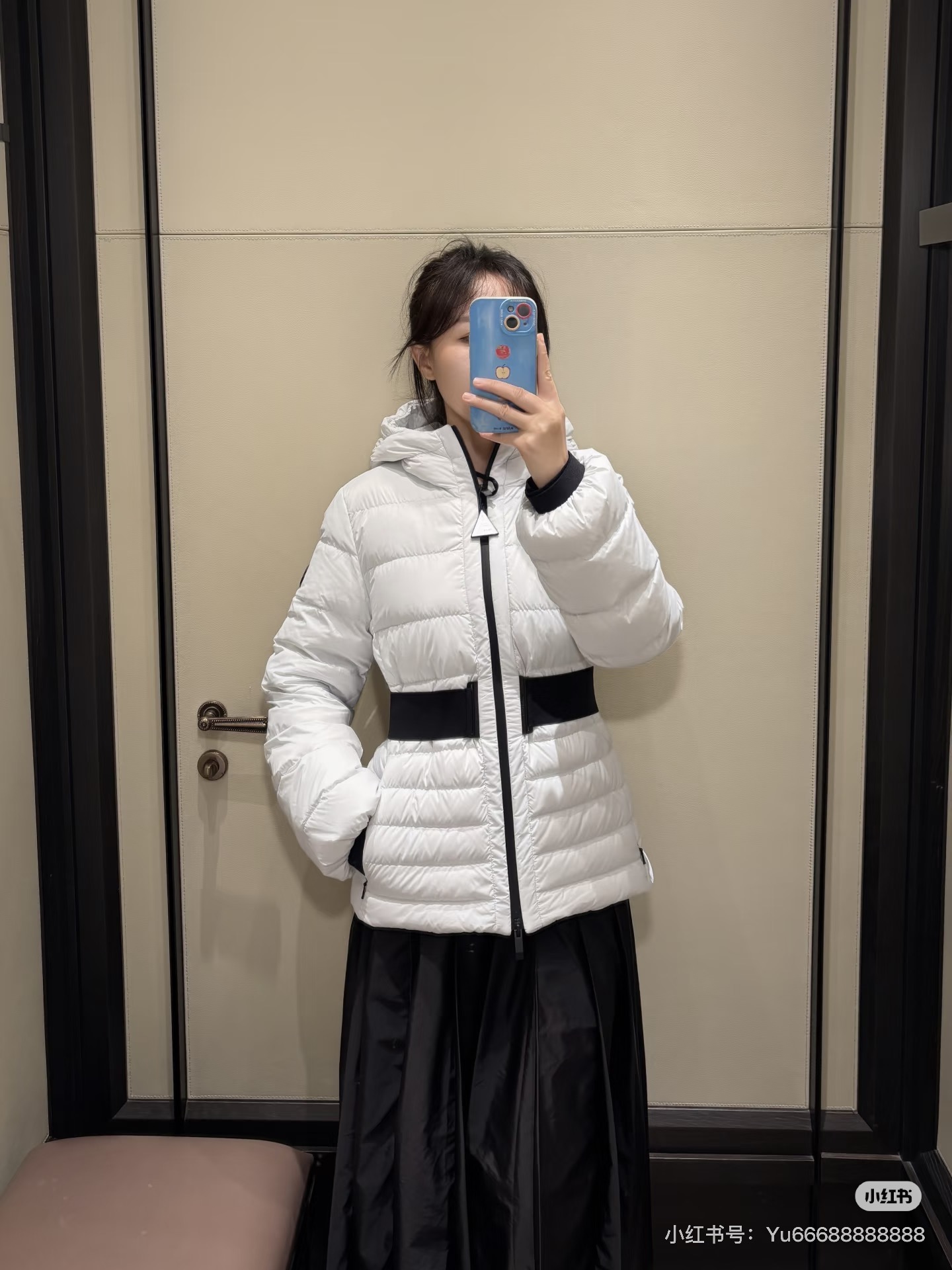 Monc 26fw hooded jacket