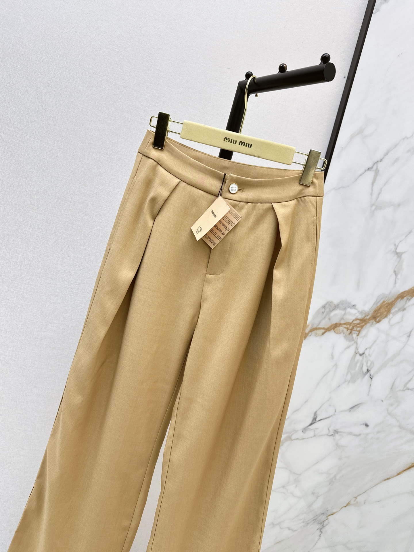 Miu 26fw wied-leg pants