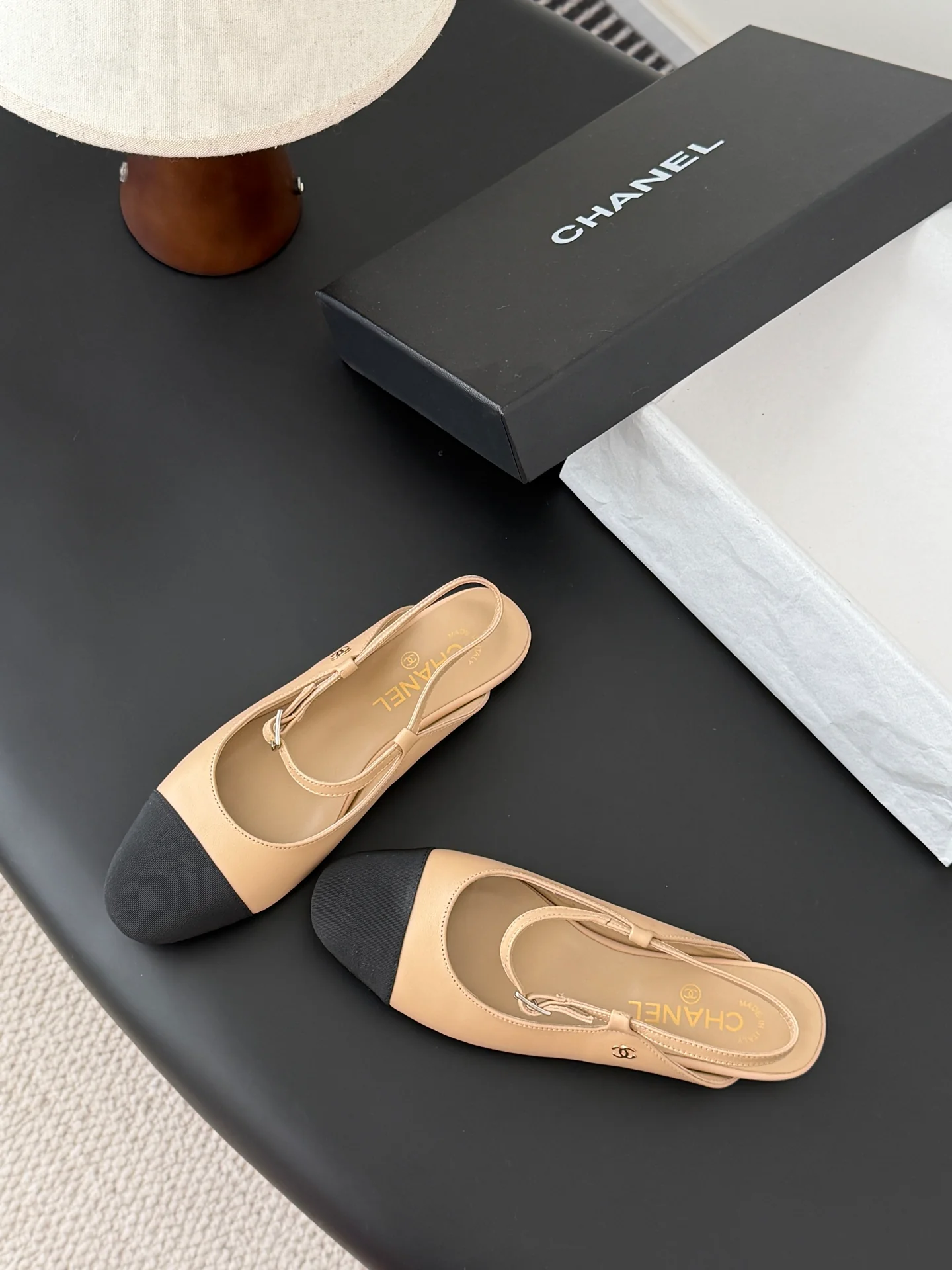 Chan 25B slingback mary janes