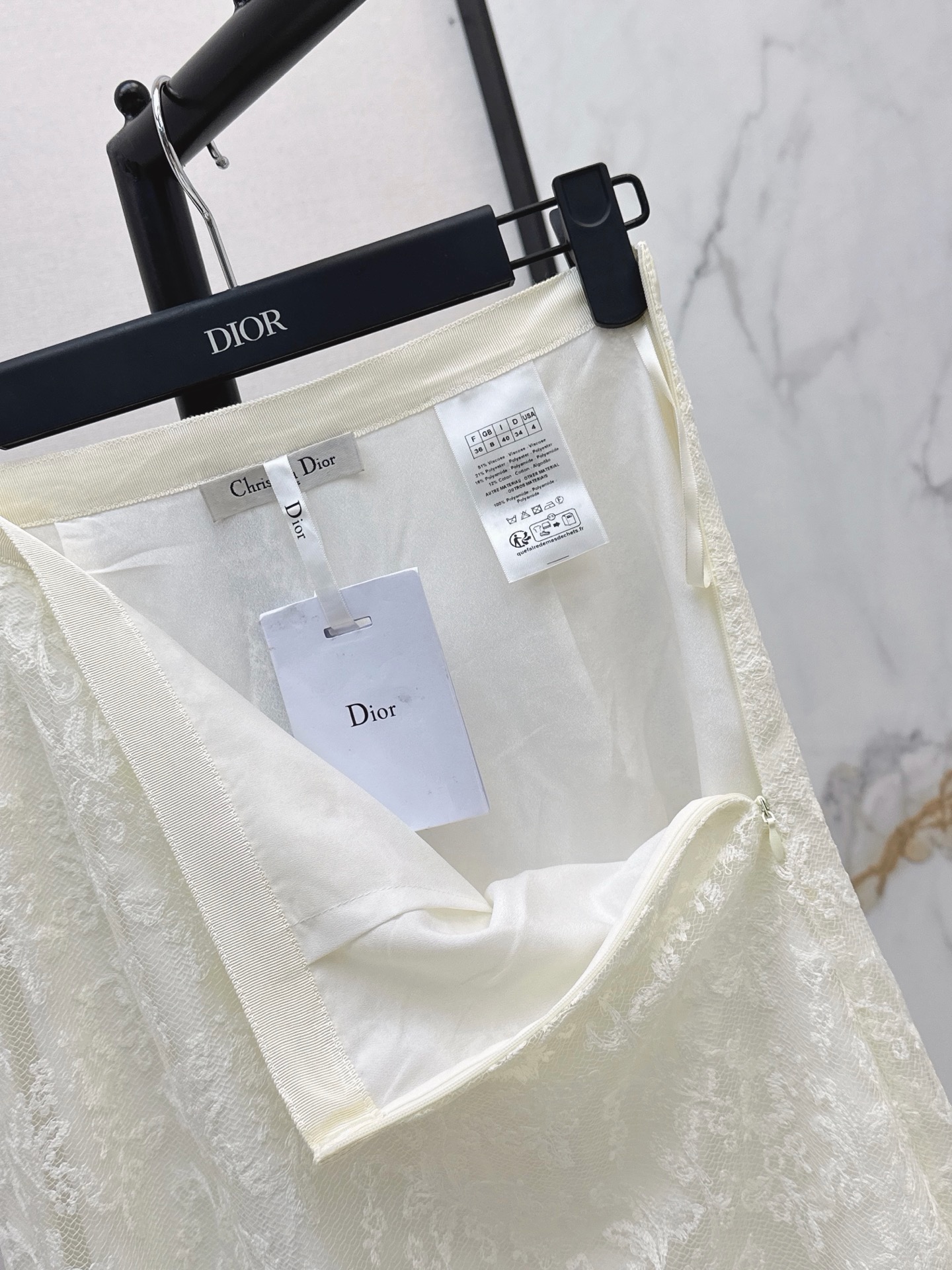 CD 26ss lace midi skirt