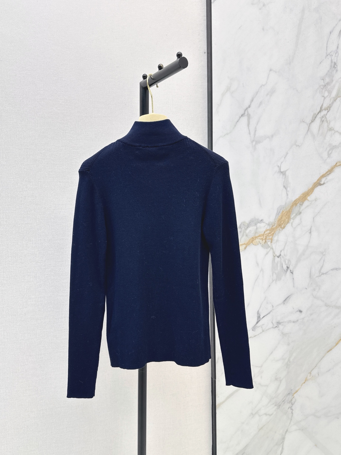Miu 26fw zipper knit cardigan