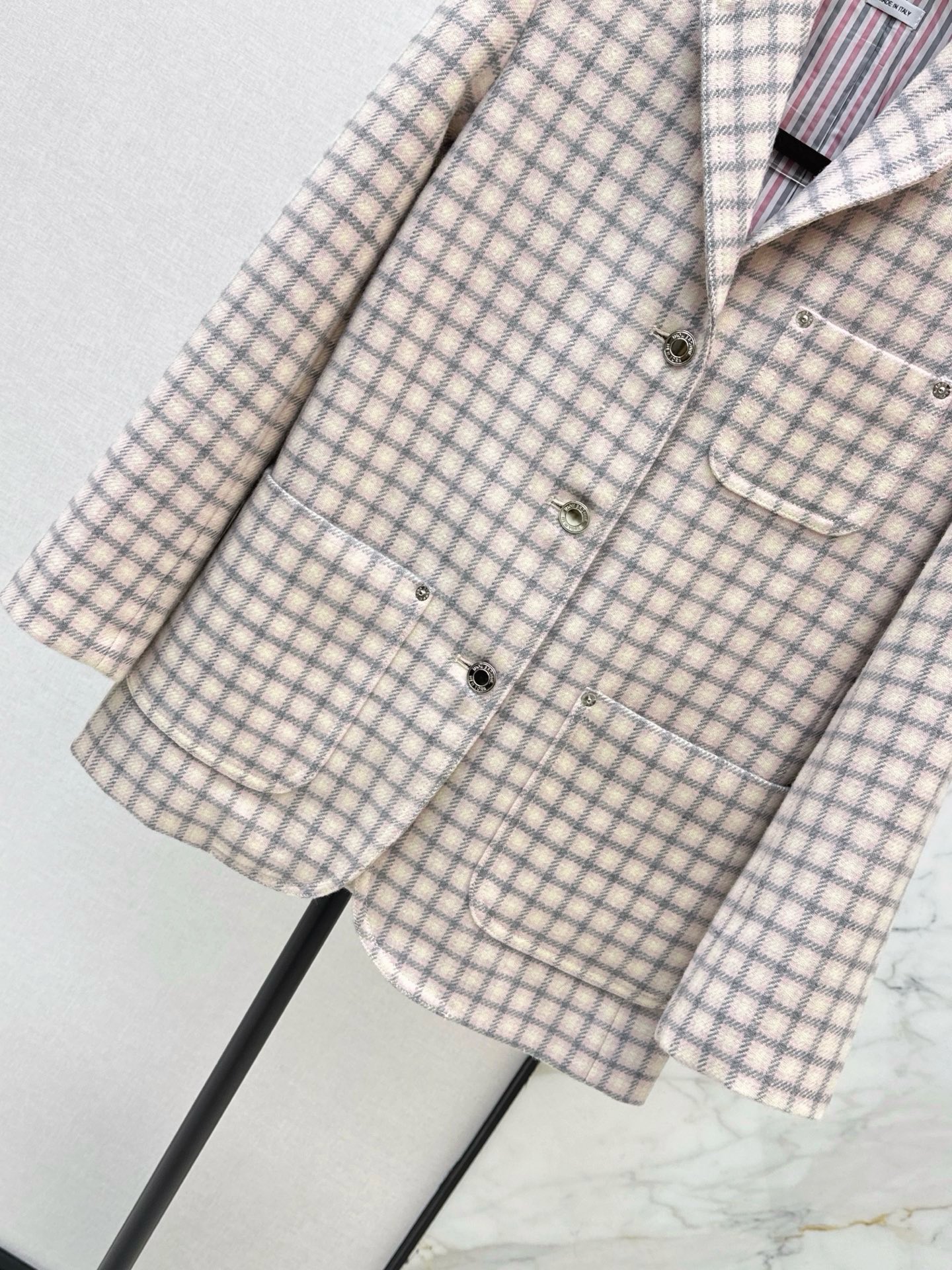 Thom 26fw tweed blazer
