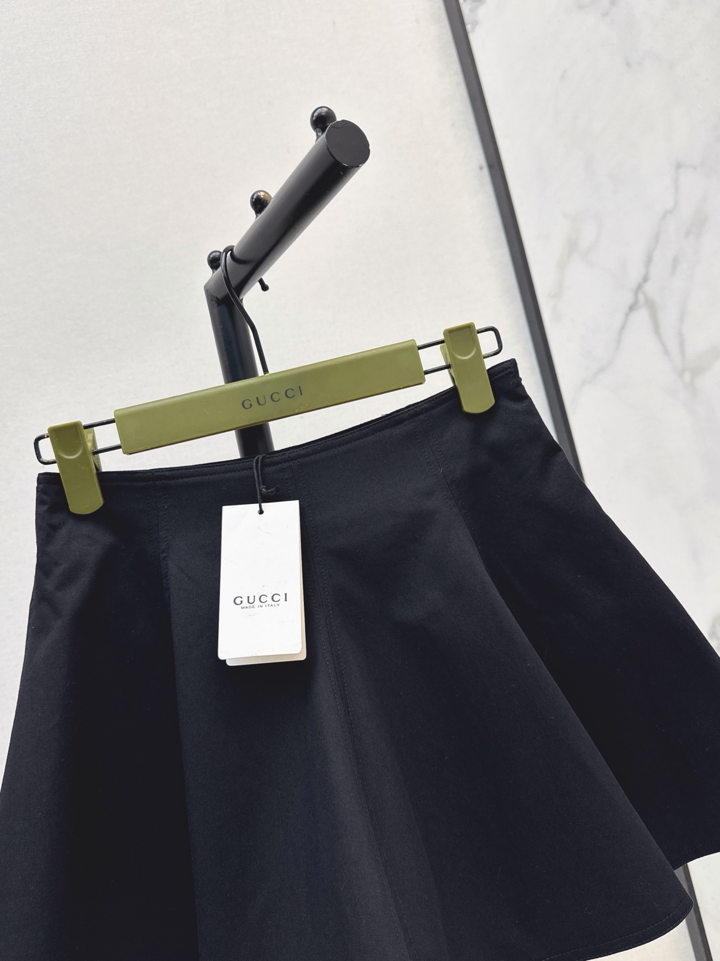 Guc 26fw pleated mini skirt