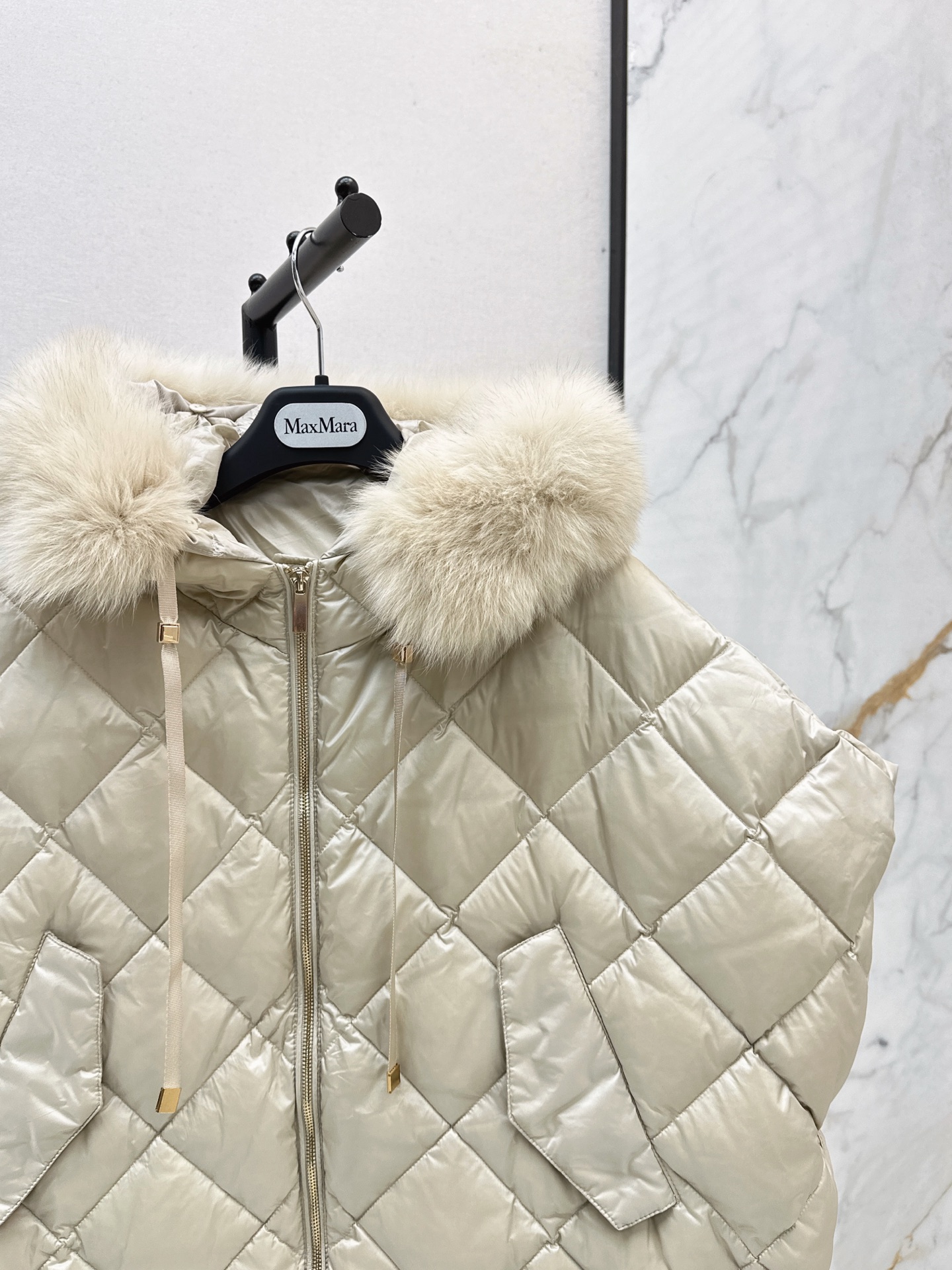 Max 26fw Hooded Down Vest