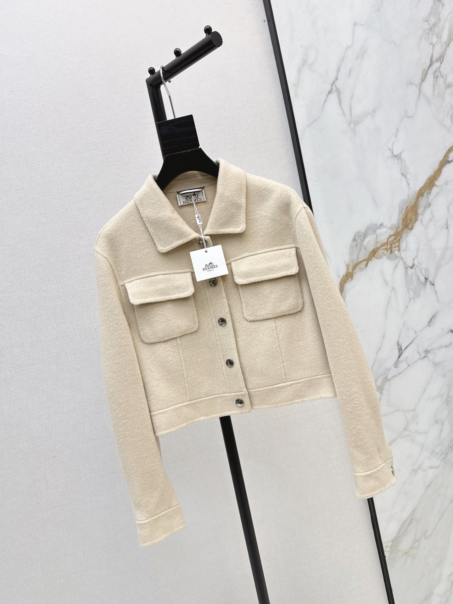 Her 26fw cashmere cropped jacket