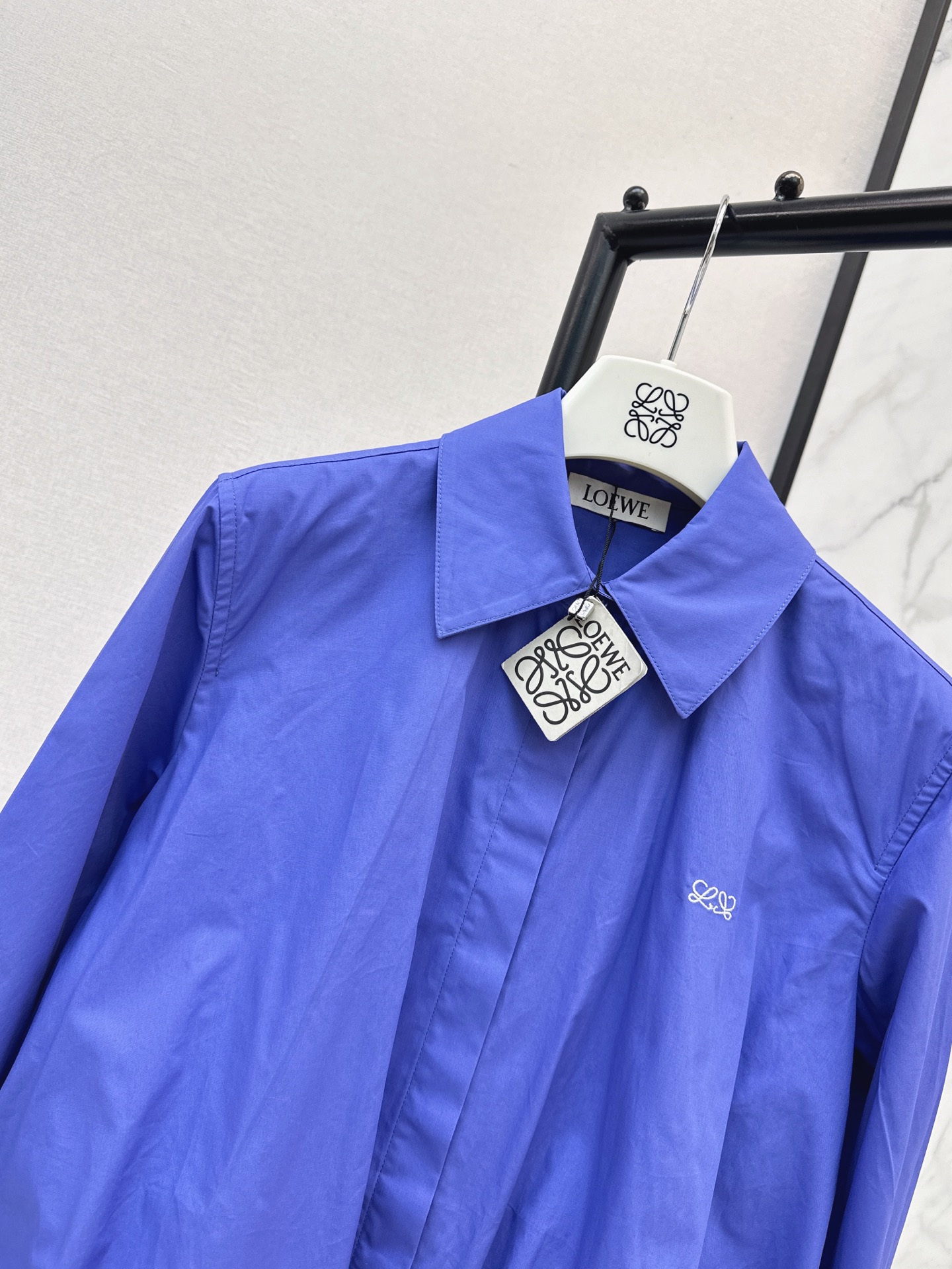 Loe 26fw drawstring shirt