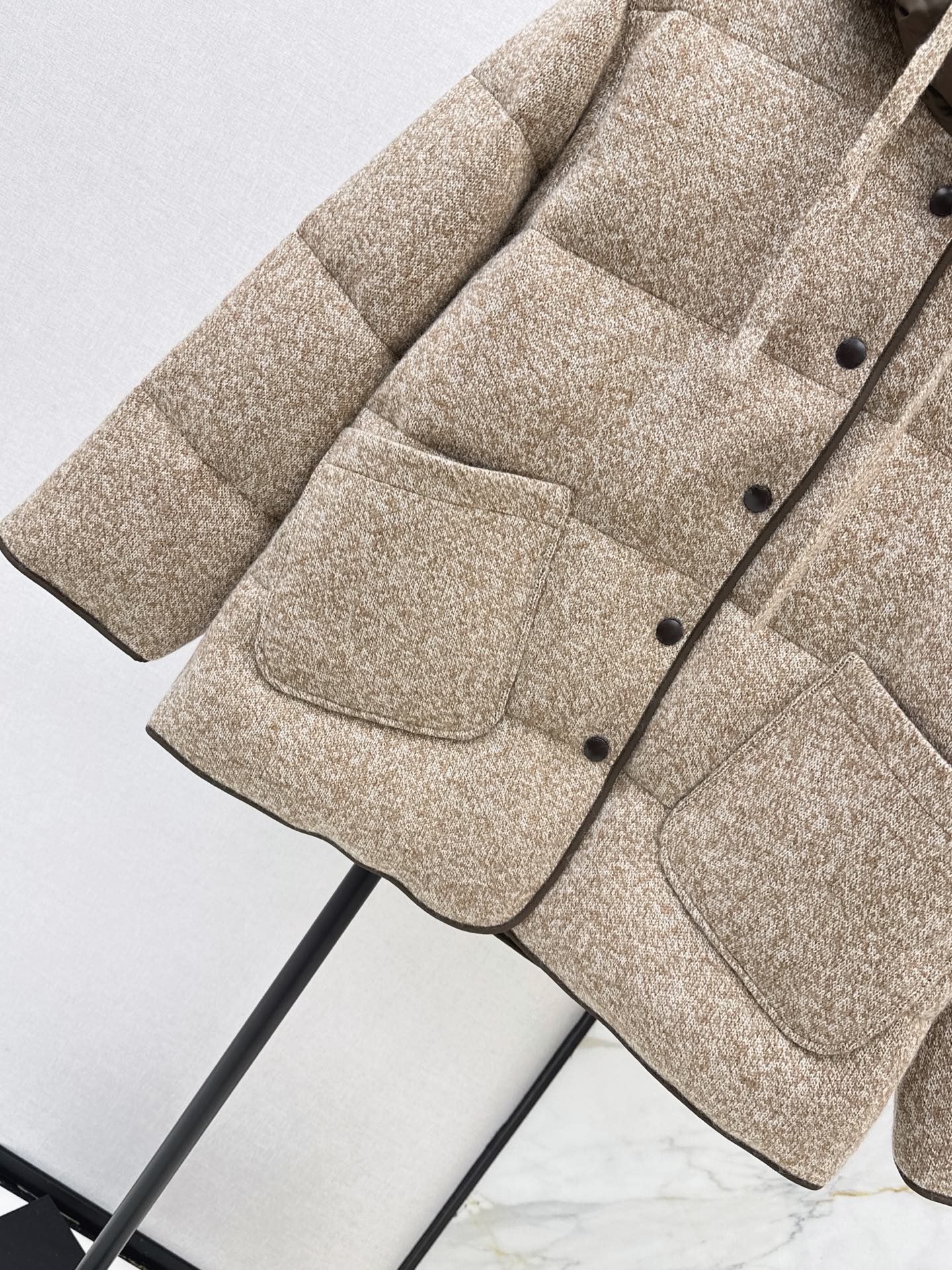 Brun 26fw cashmere down jacket