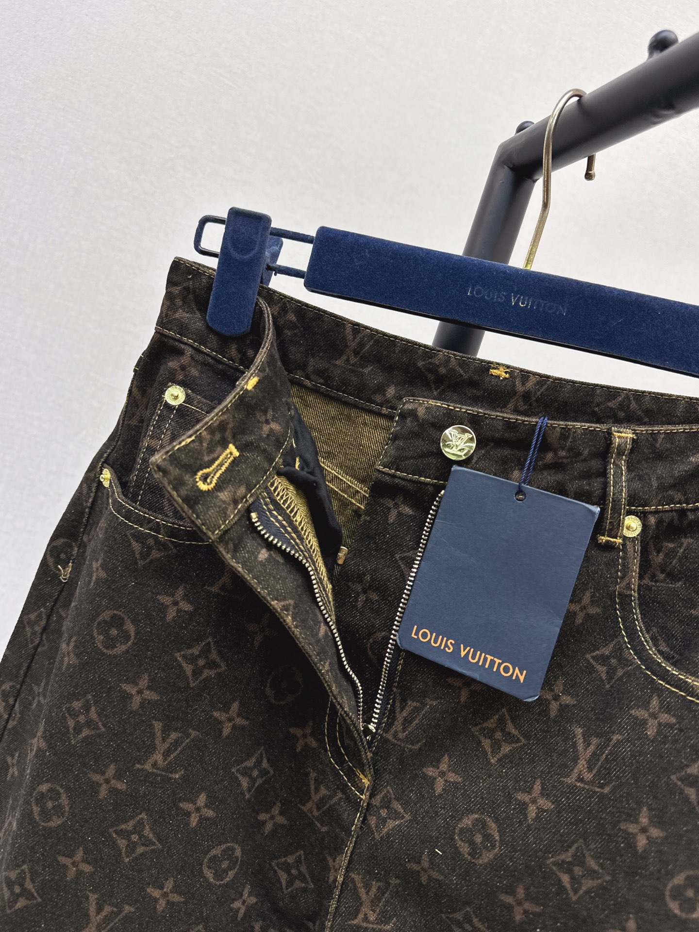 Loui 26fw cropped denim pants