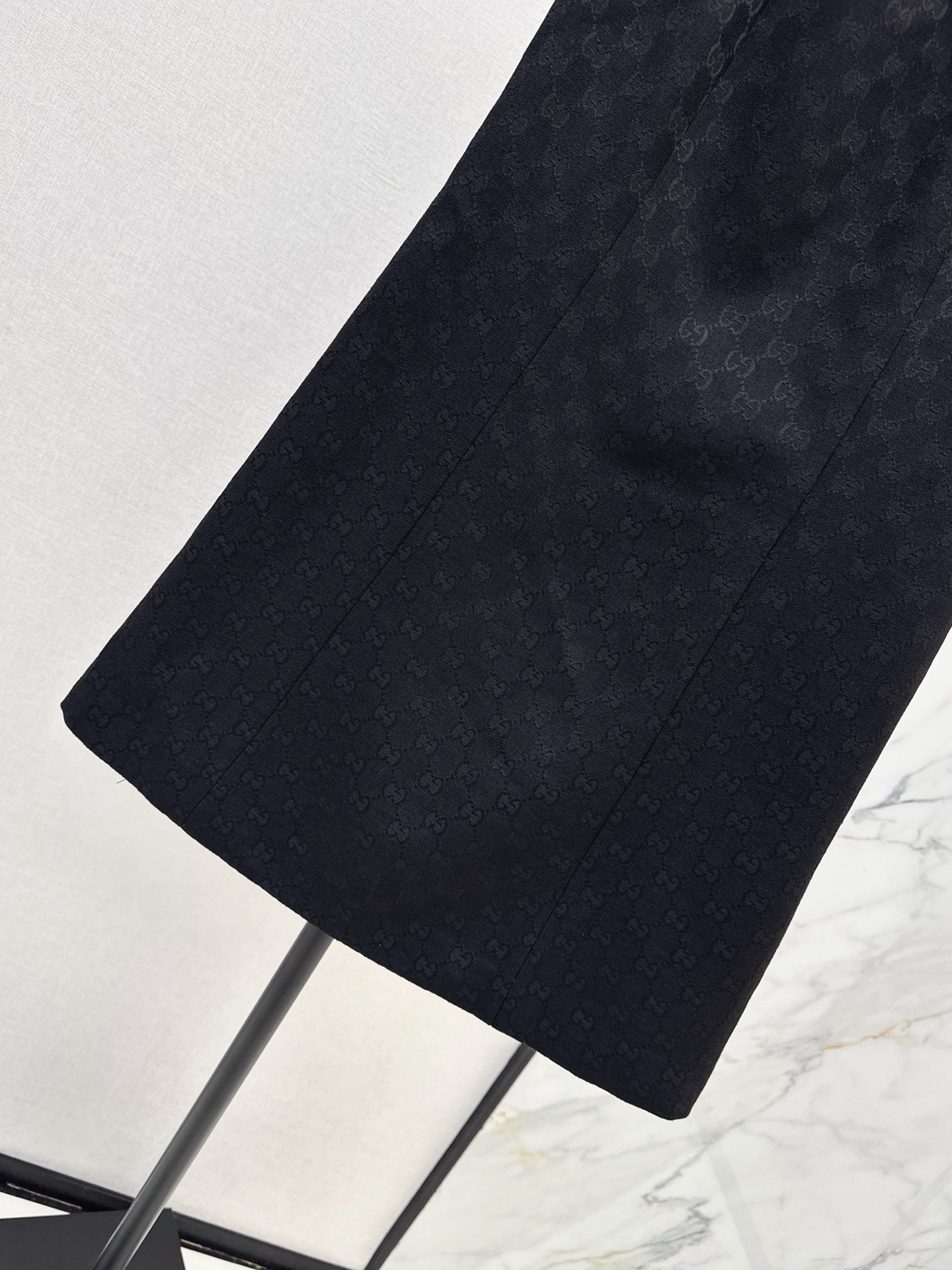 Guc 26fw sleeveless jacquard dress