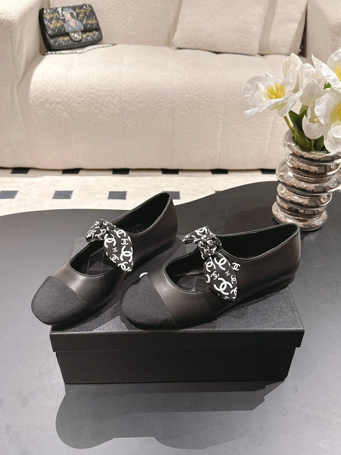 Chan 25fw mary jane flats