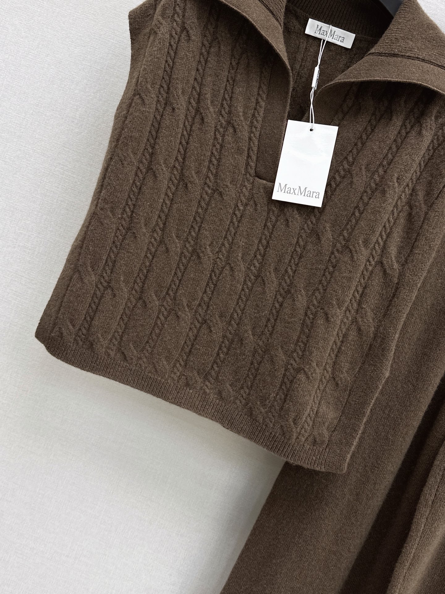 Max 26fw wool vest pants sets