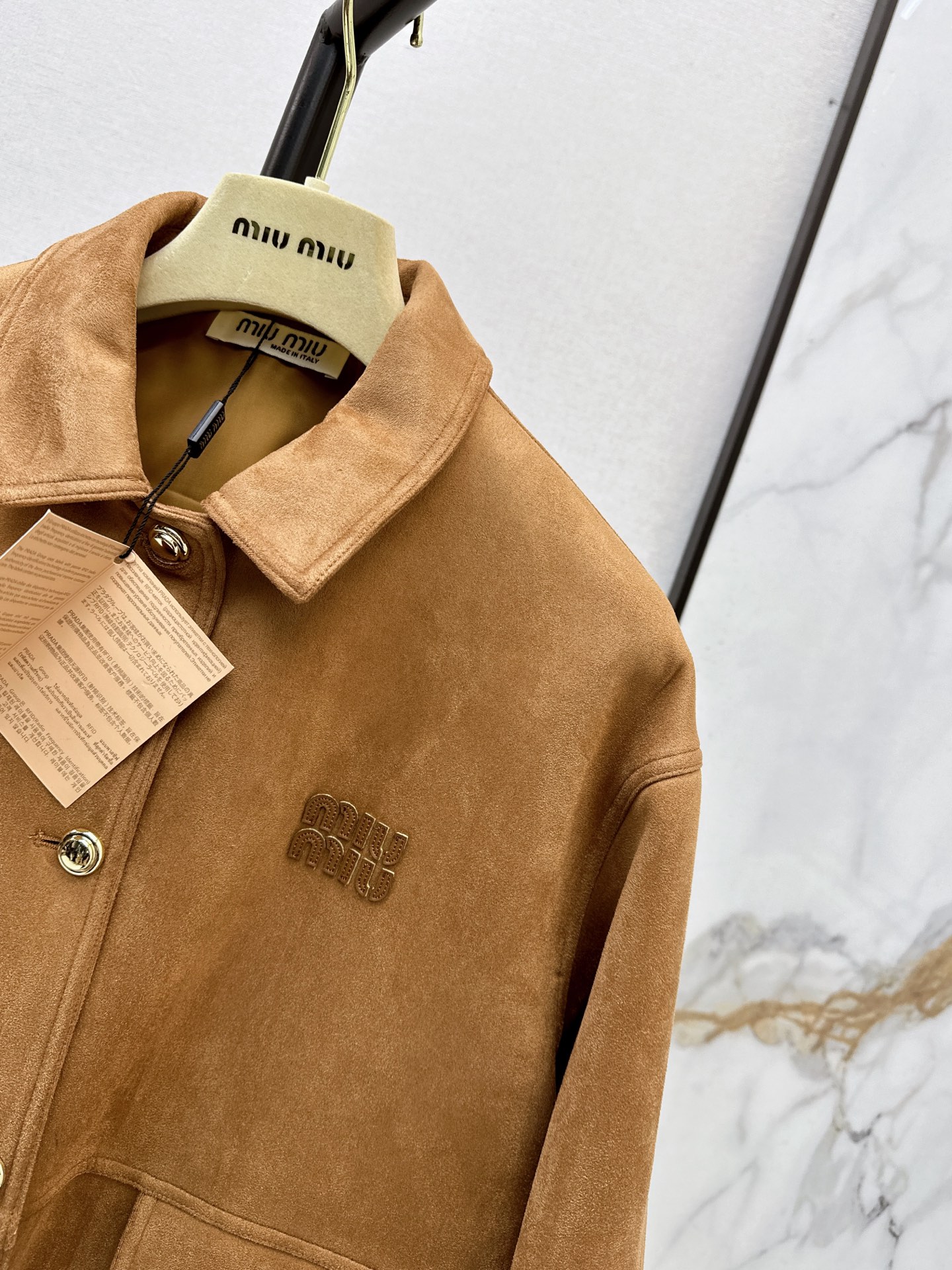 Miu 26fw collared jacket