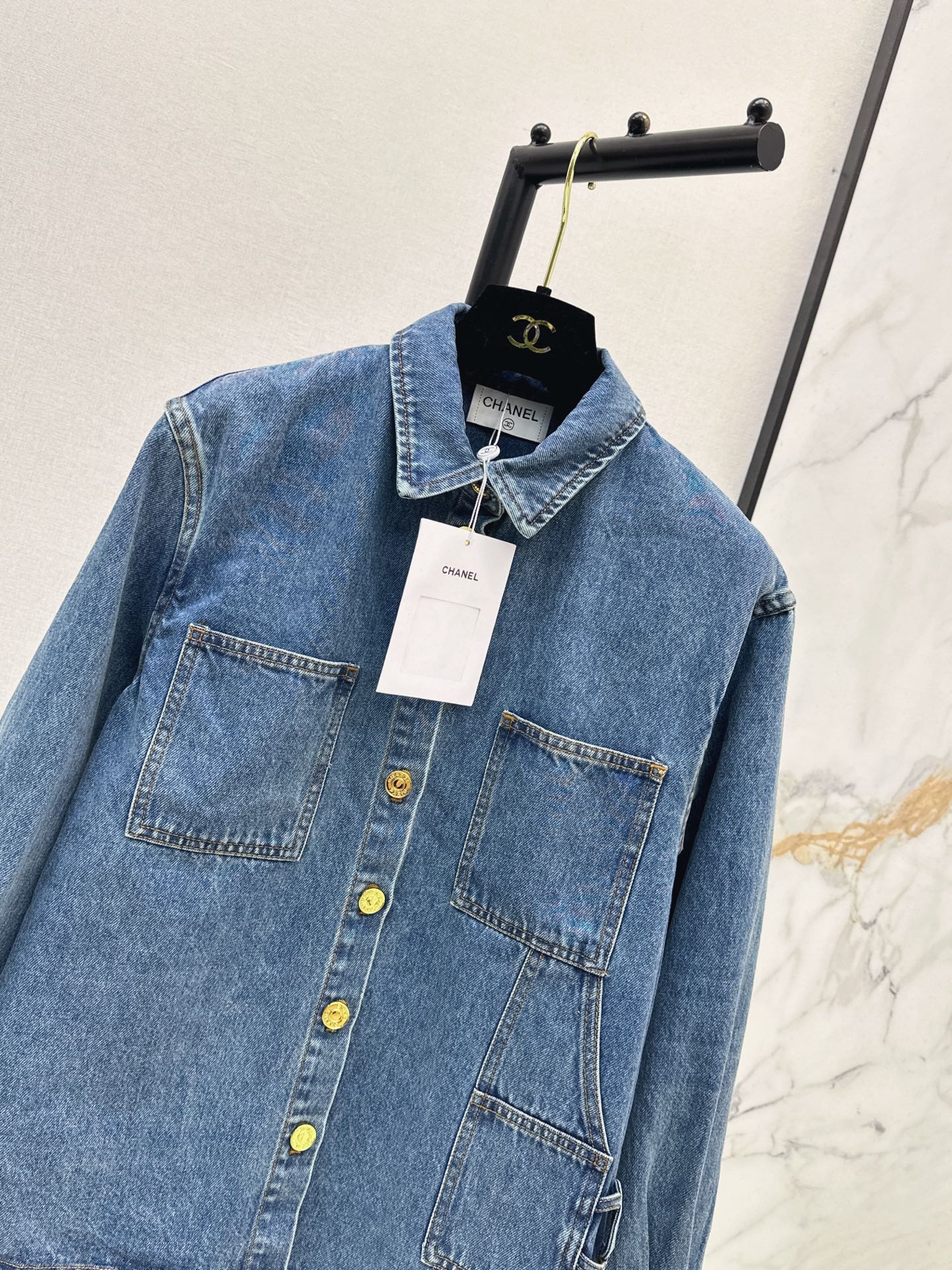 Chan 26fw denim shirt
