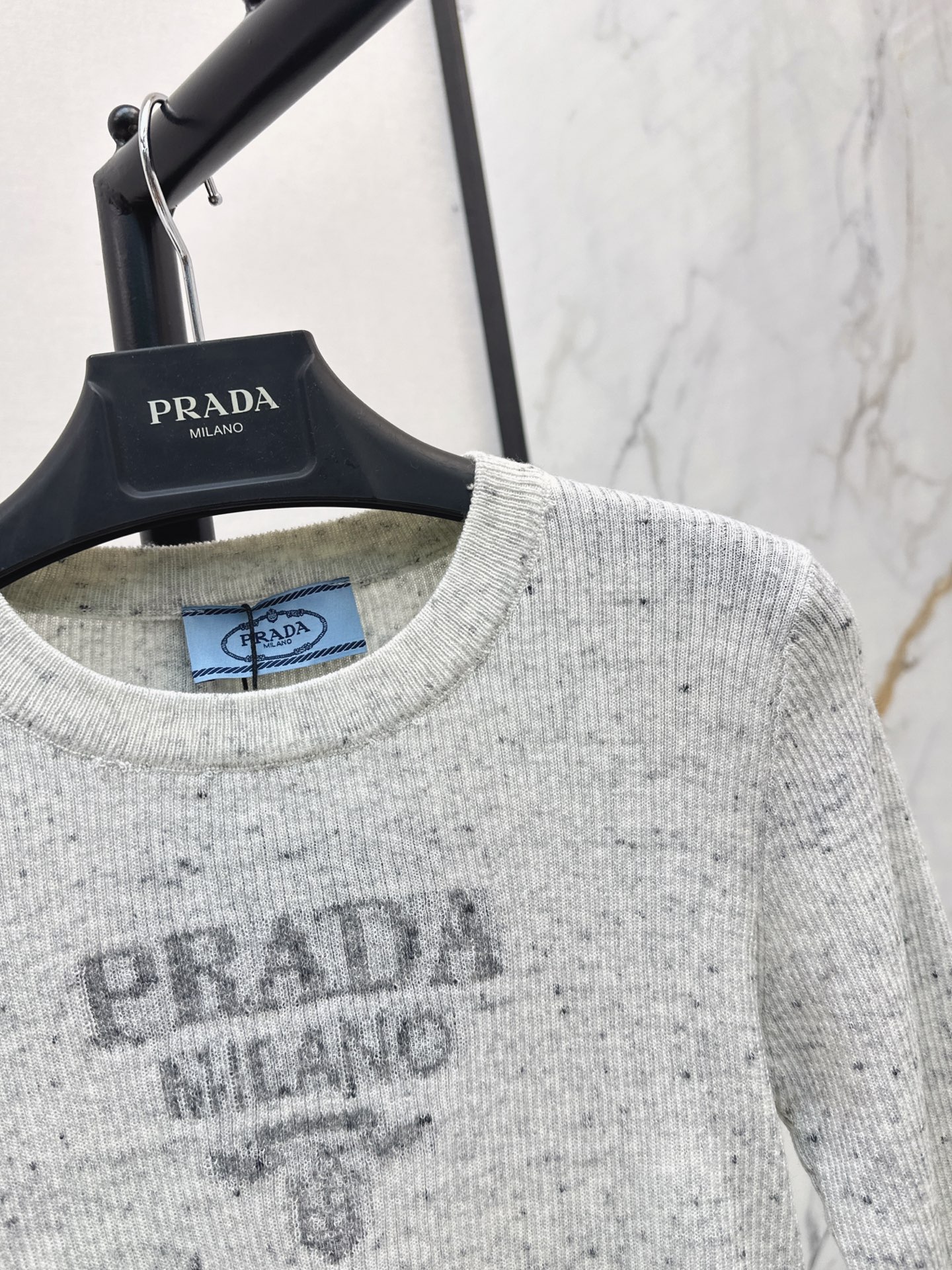 Pra 26fw jacquard basic tee