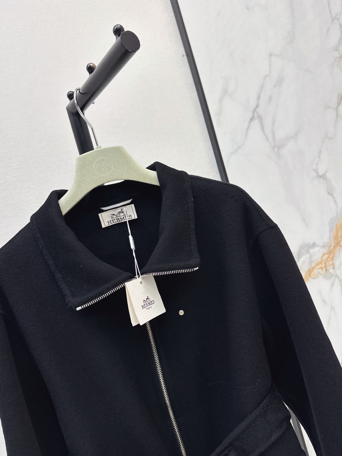 Her 26fw cashmere zipper overcoats