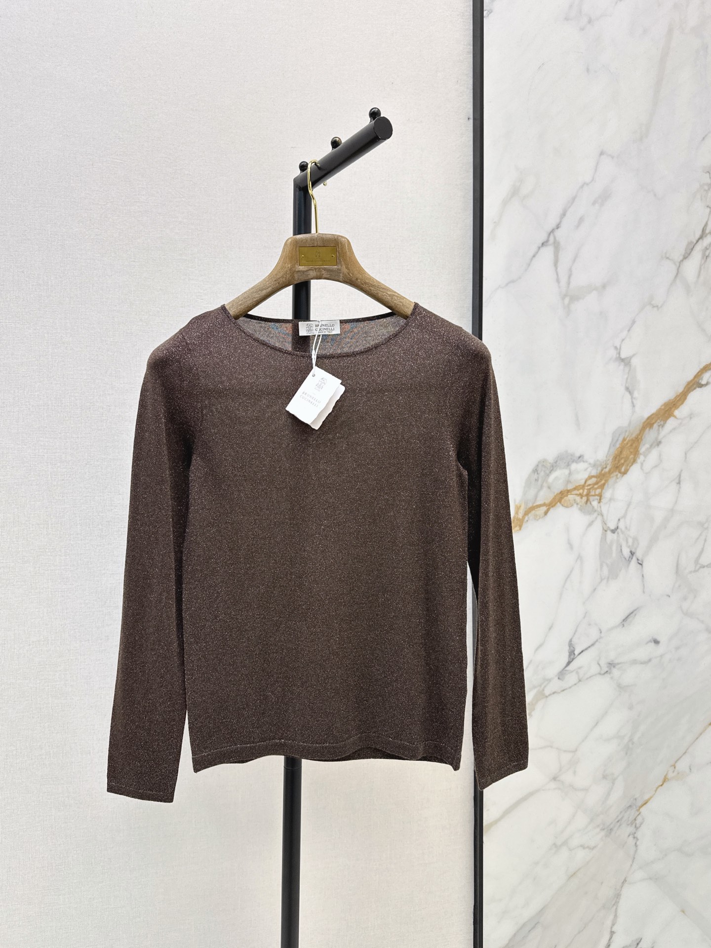 Brun 26fw cashmere basic tee