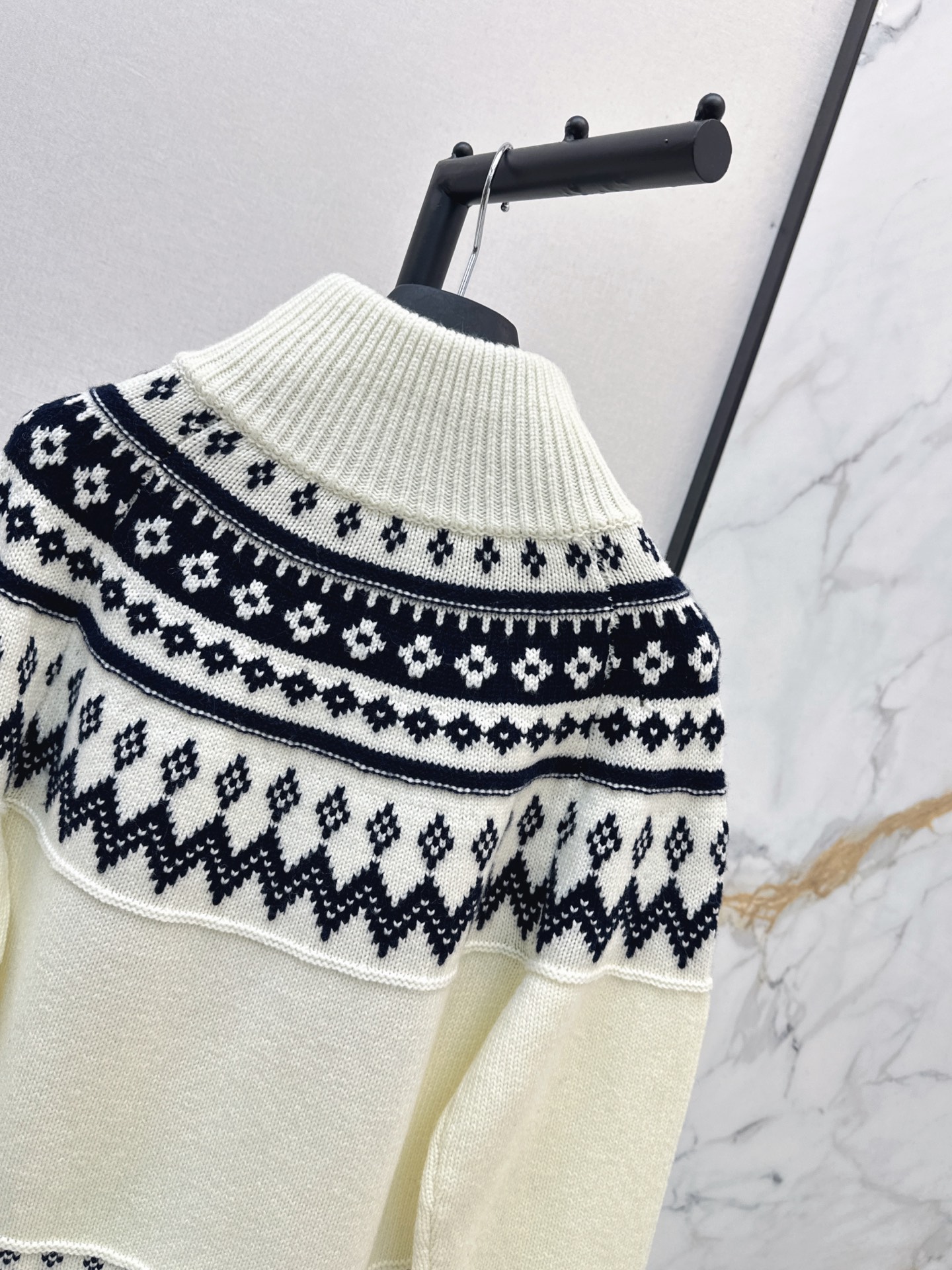 CD 26fw fair isle knit jacket